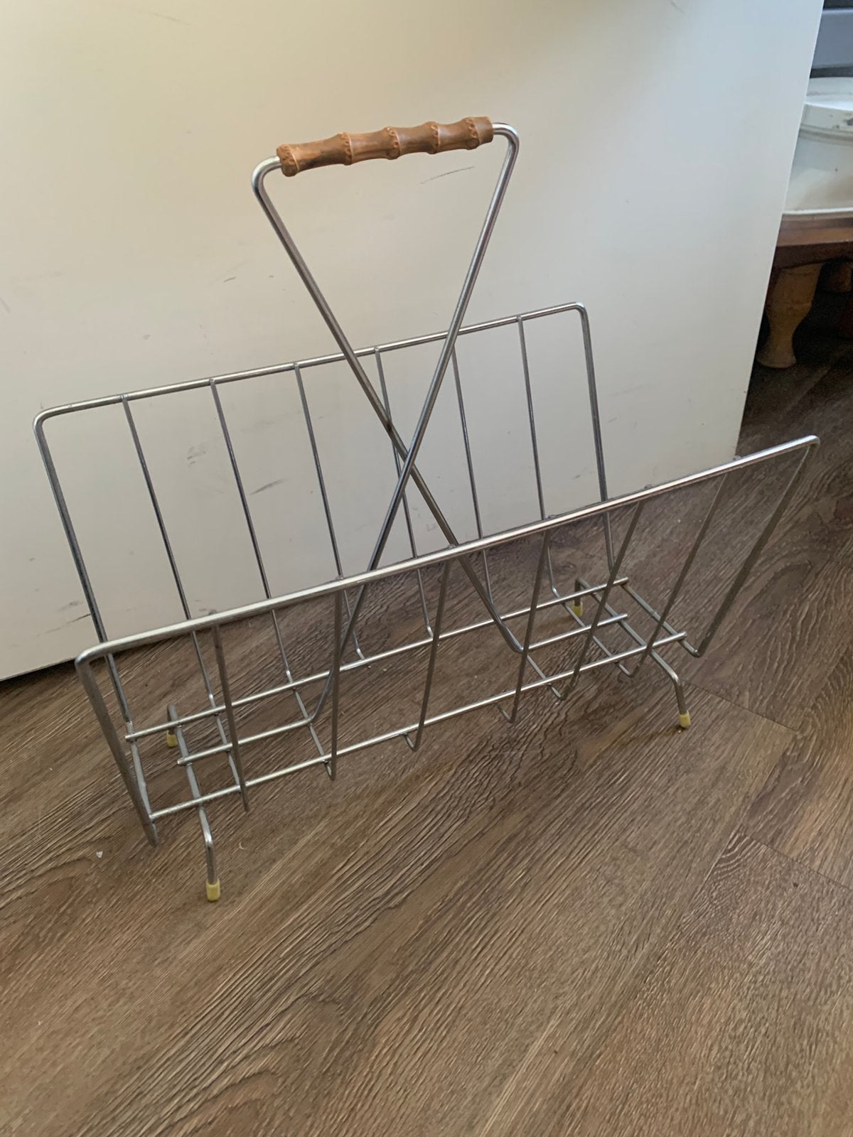 Mid Century magazine houder, -, -, Ophalen of Verzenden, Zo goed als nieuw