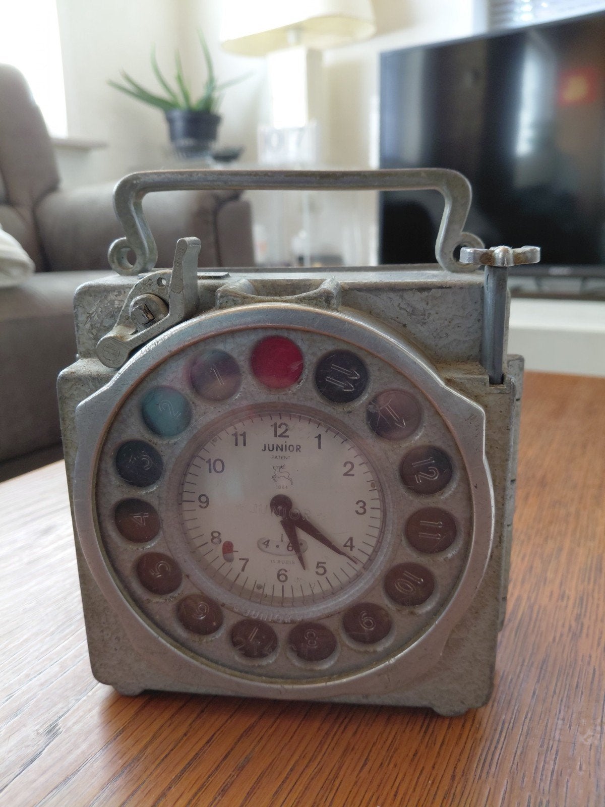 Vintage Junior Duivenklok, Antiek en Kunst, Ophalen