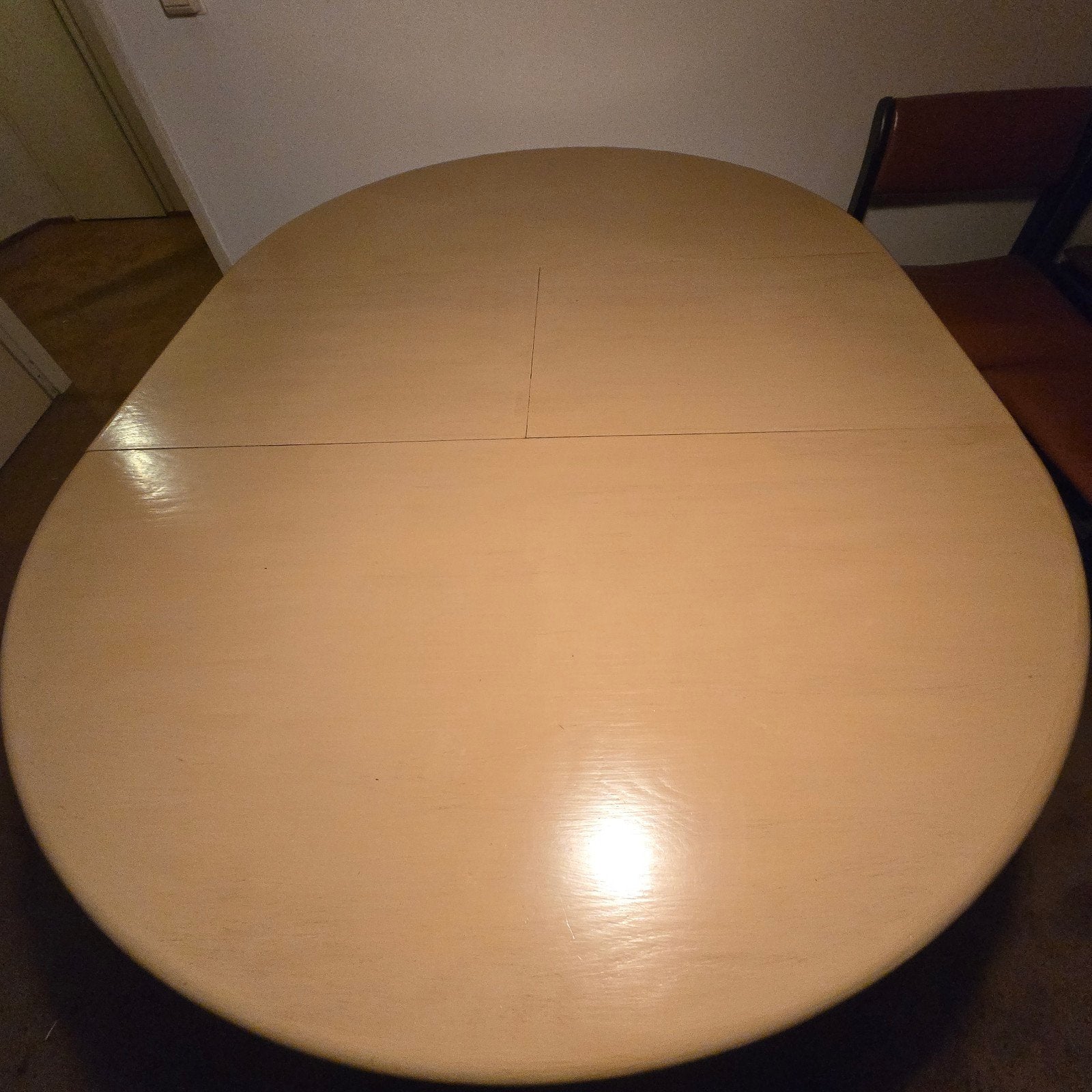 Ovale eettafel - uitschuifbaar, Gebruikt, Klassiek, 150 tot 200 cm, Vier personen