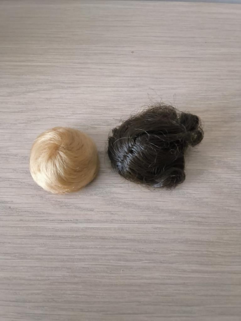Barbie vintage 2 pruikjes Fashion Queen, Ophalen of Verzenden, Zo goed als nieuw, Kleertjes