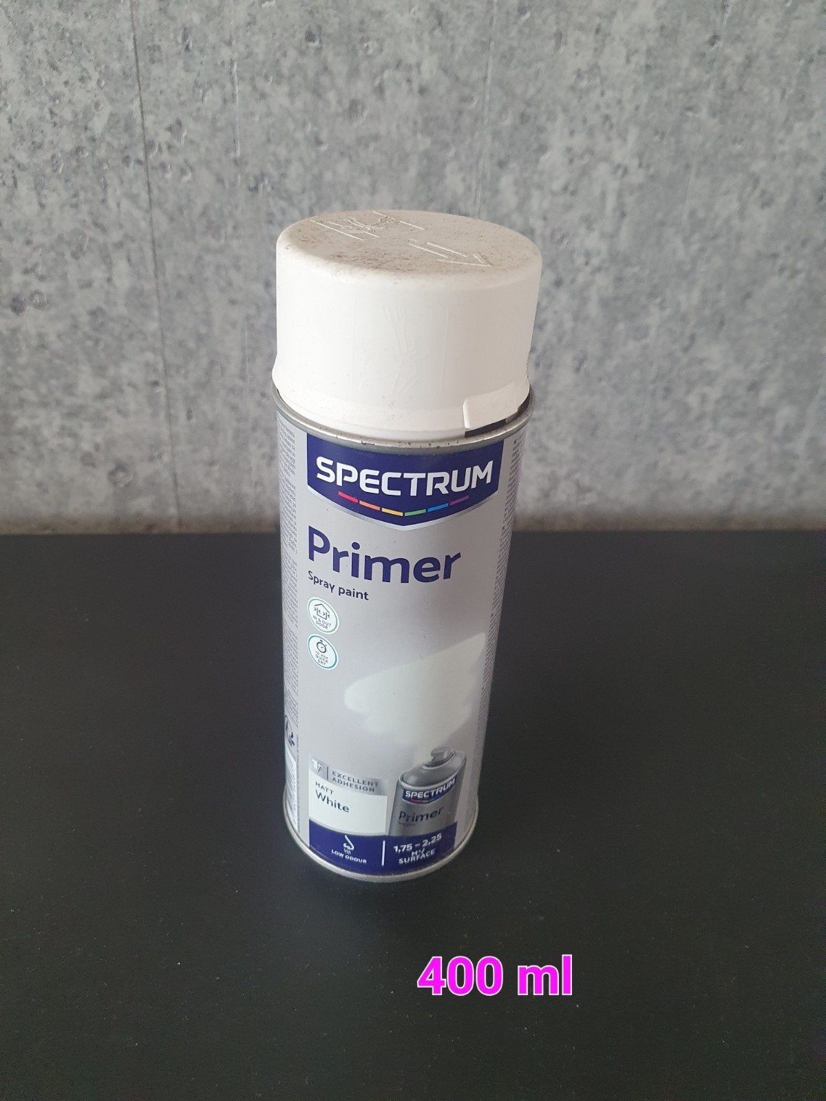 Spectrum Spuitbus Primer Wit - 400 ml, Auto diversen, Onderhoudsmiddelen, Ophalen of Verzenden