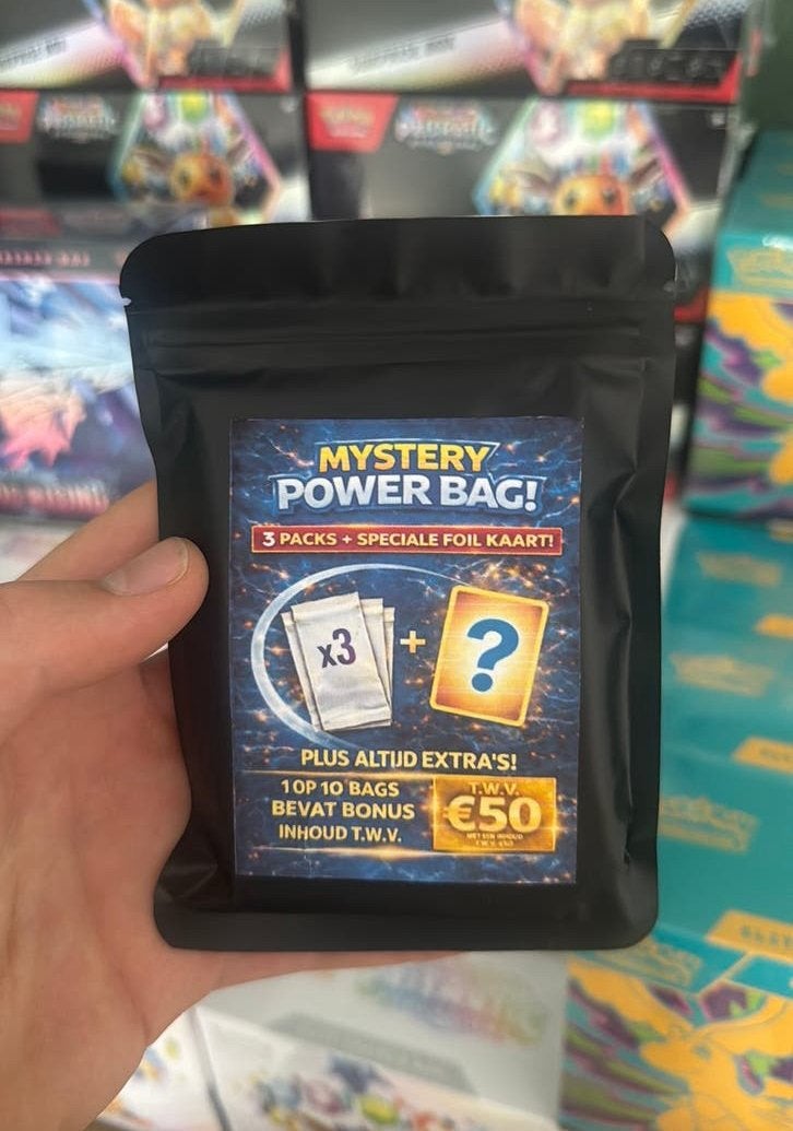Pokemon mystery power bag ‼️NU SLECHTS €19.95‼️, Hobby en Vrije tijd, Verzamelkaartspellen | Pokémon, Ophalen of Verzenden, Zo goed als nieuw