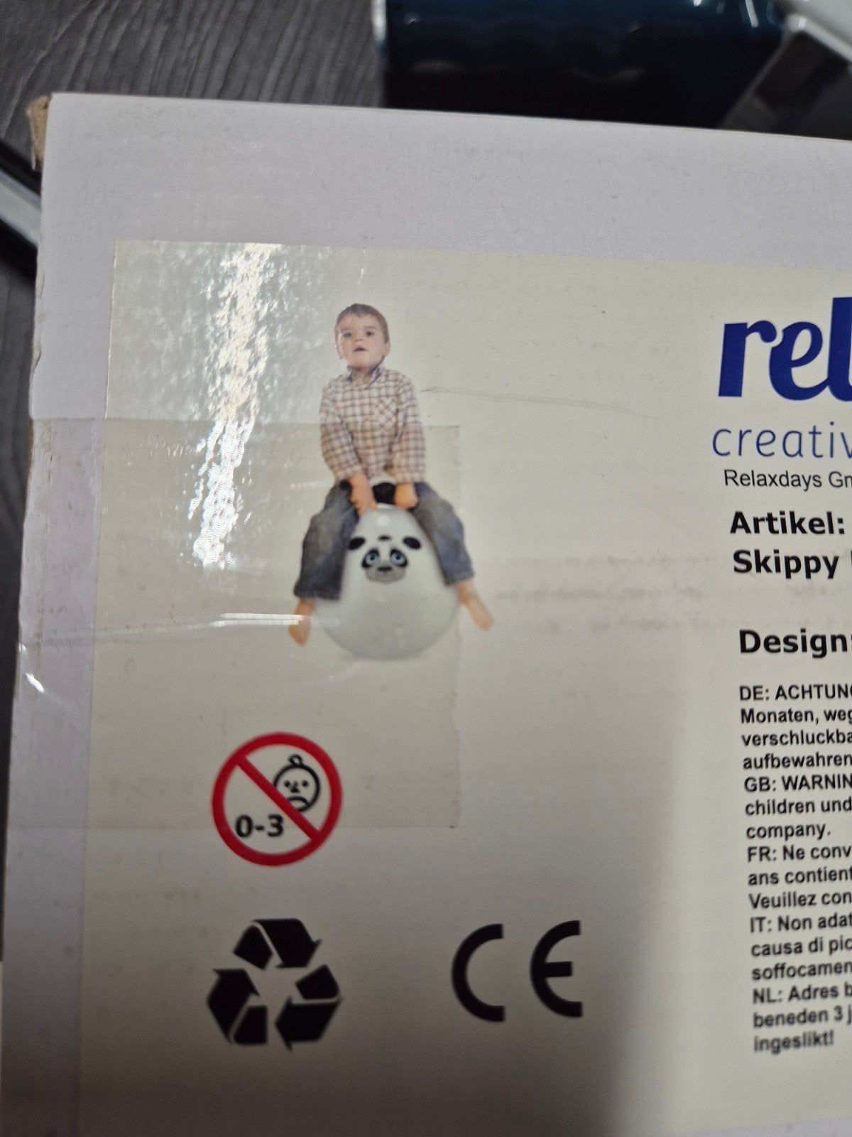 skippy bal panda nieuw, Ophalen of Verzenden
