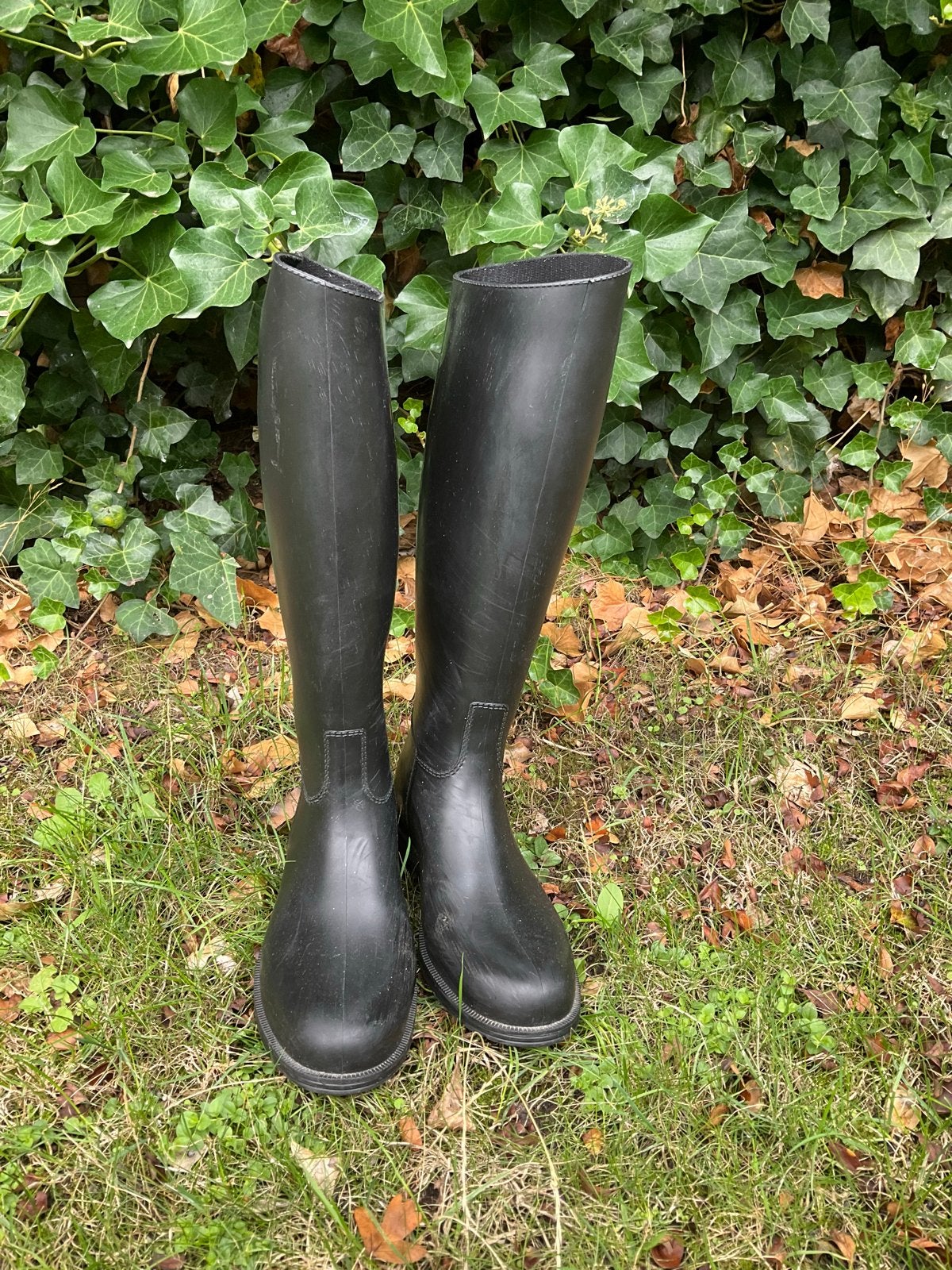 Rubber paardrijlaarzen/rijlaarzen maat 40 Decatlon, Dieren en Toebehoren, Fouganza, Ophalen of Verzenden, Zo goed als nieuw, Veelzijdigheid