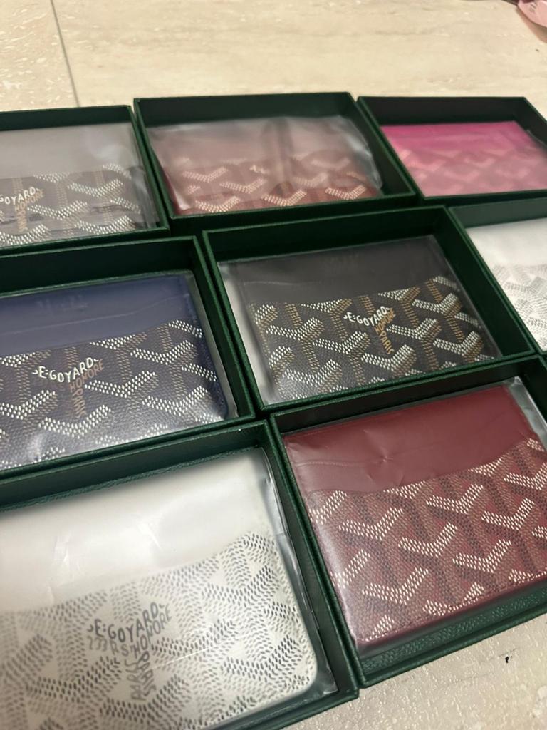 Goyard Kaarthouders - Diverse Kleuren, Ophalen, Nieuw, Overige kleuren, Overige merken