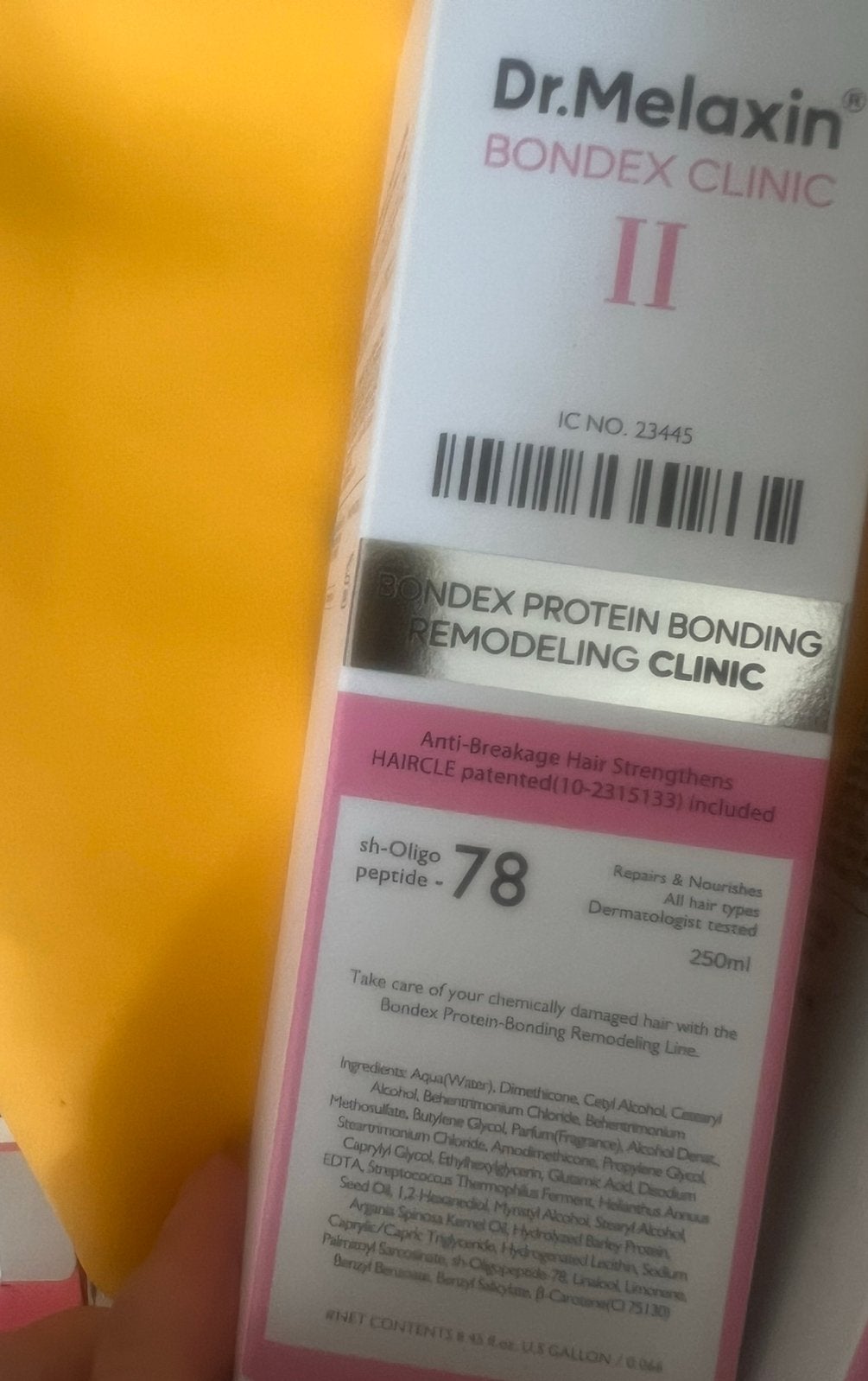 New- Dr.Melaxin Bondex Protein Bonding Remodeling Clinic, Ophalen of Verzenden, Nieuw