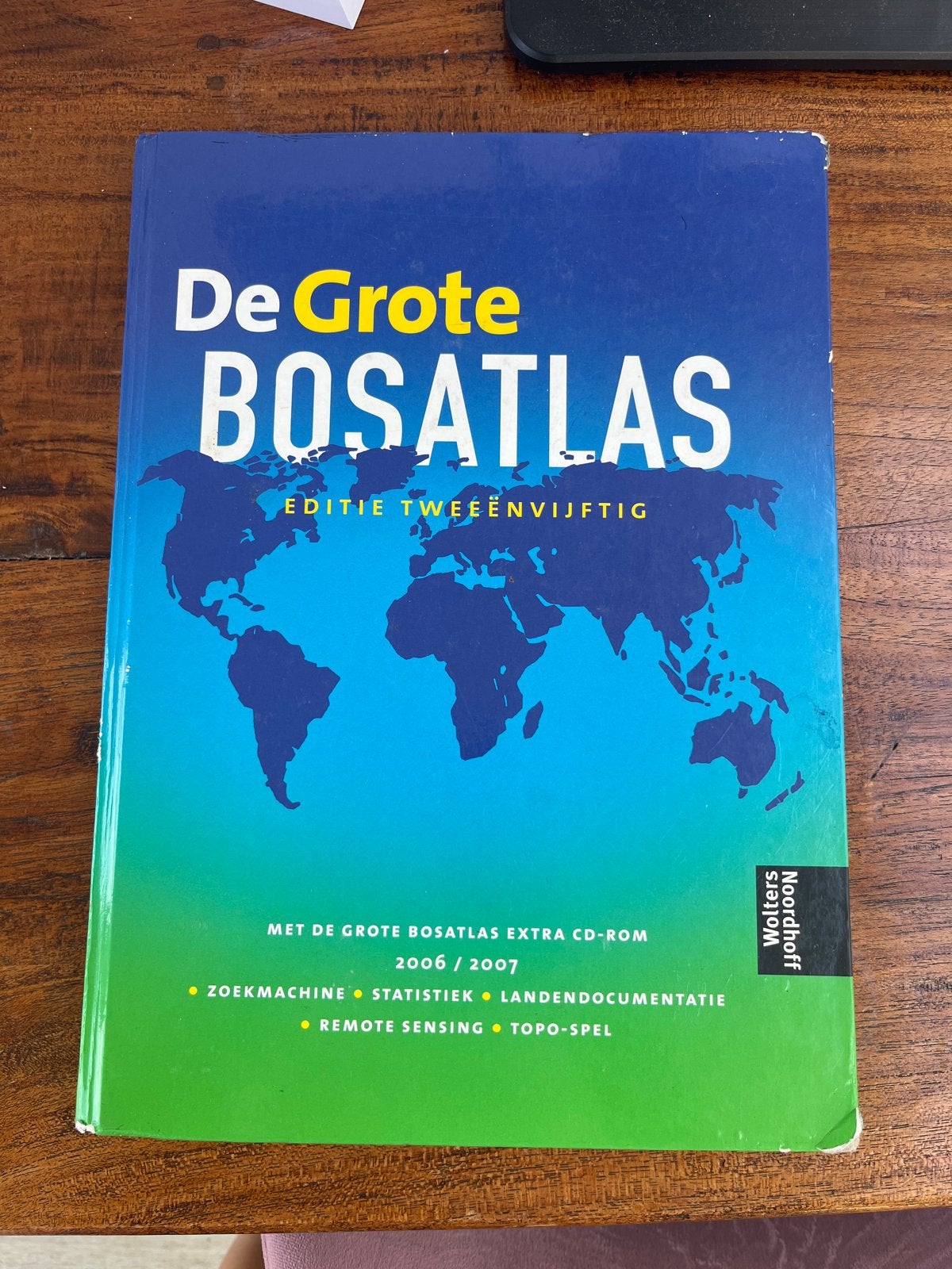 De Grote Bosatlas - Editie 52 (2006/2007), Boeken, Gelezen, Bosatlas, 2000 tot heden, Ophalen of Verzenden