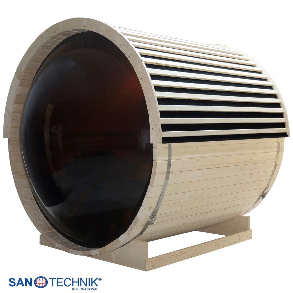 Barrelsauna | Scandinavisch Design | 4pers | Gratis Levering, Sport en Fitness, Sauna, Ophalen of Verzenden, Nieuw, Fins of Traditioneel