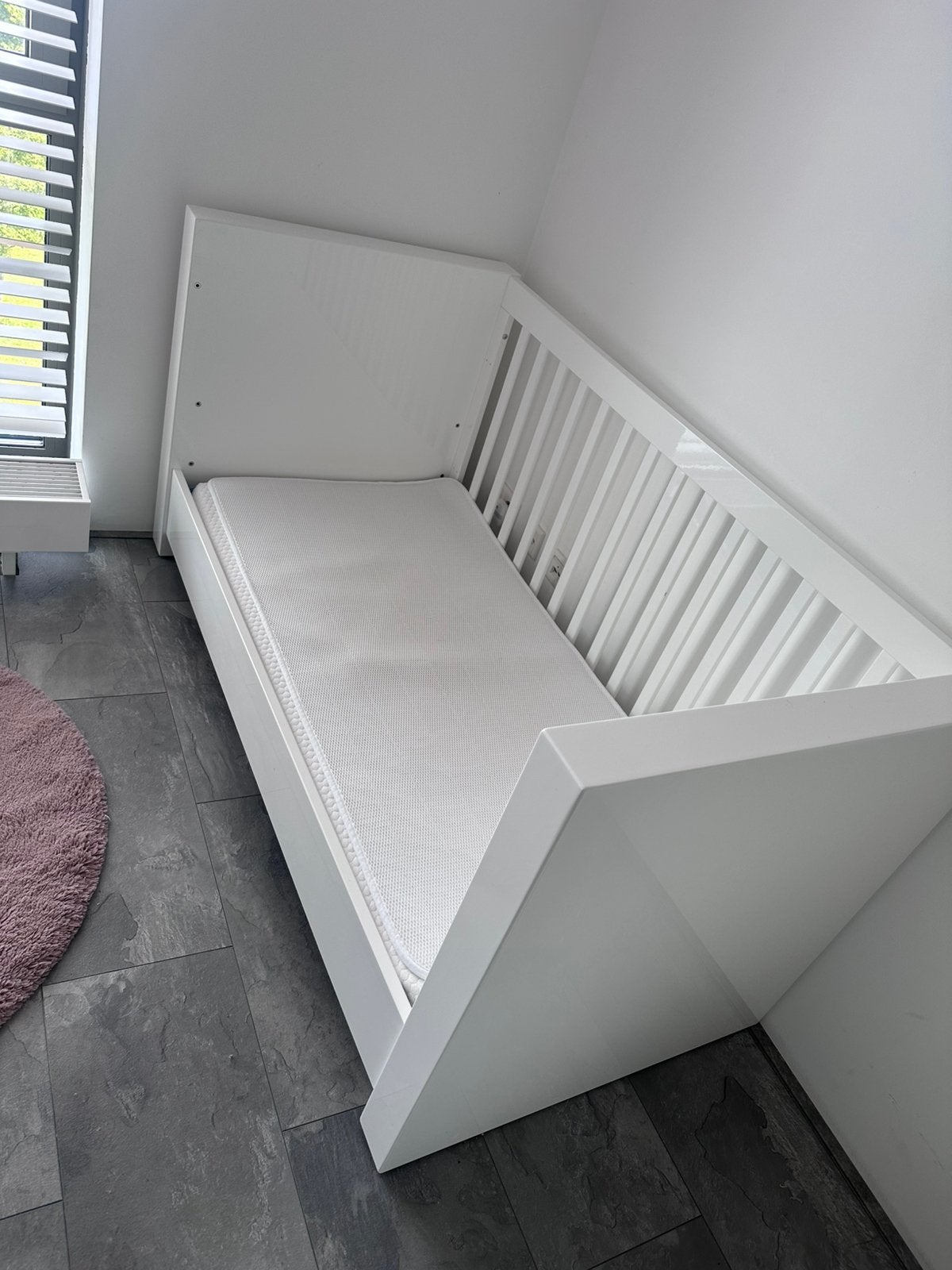 Kidsmill Alaska ledikant 70 x 140, Ophalen, Zo goed als nieuw, Minder dan 140 cm, Minder dan 70 cm