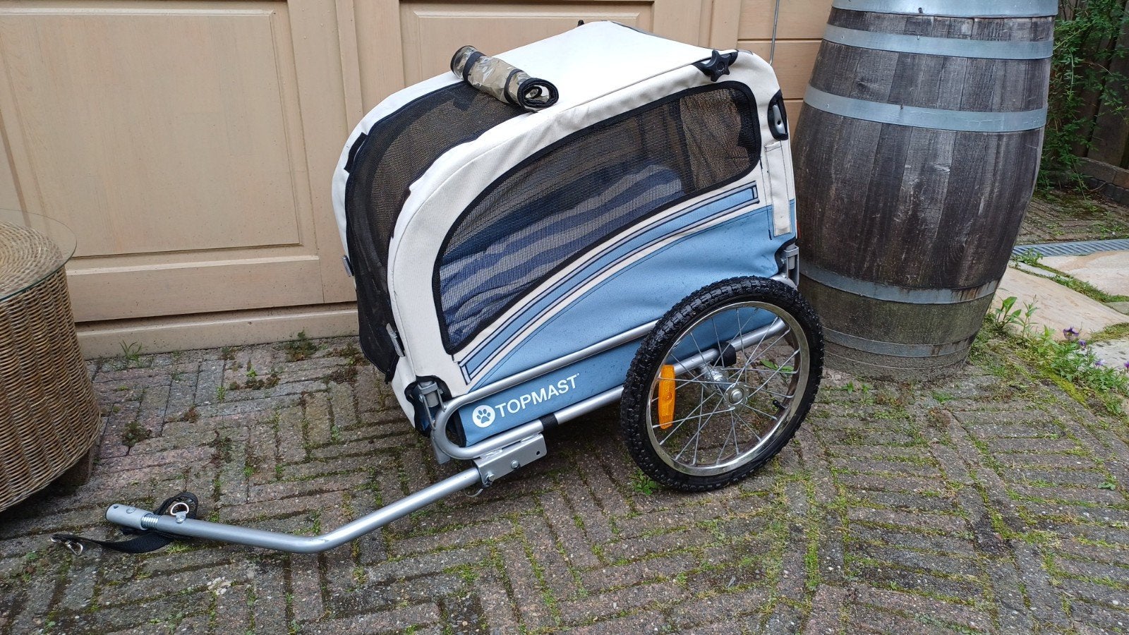 Hondenfietskar van Topmast tot 15kg, Ophalen, Minder dan 20 kg, Topmast, Opvouwbaar