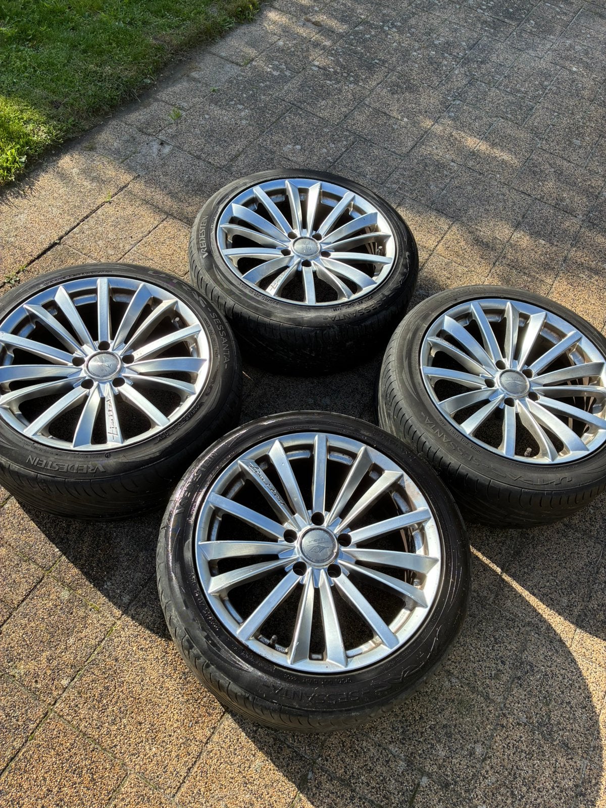 Velgen BMW E39 E70 E71 18”, Ophalen, 18 inch, Gebruikt, Banden en Velgen