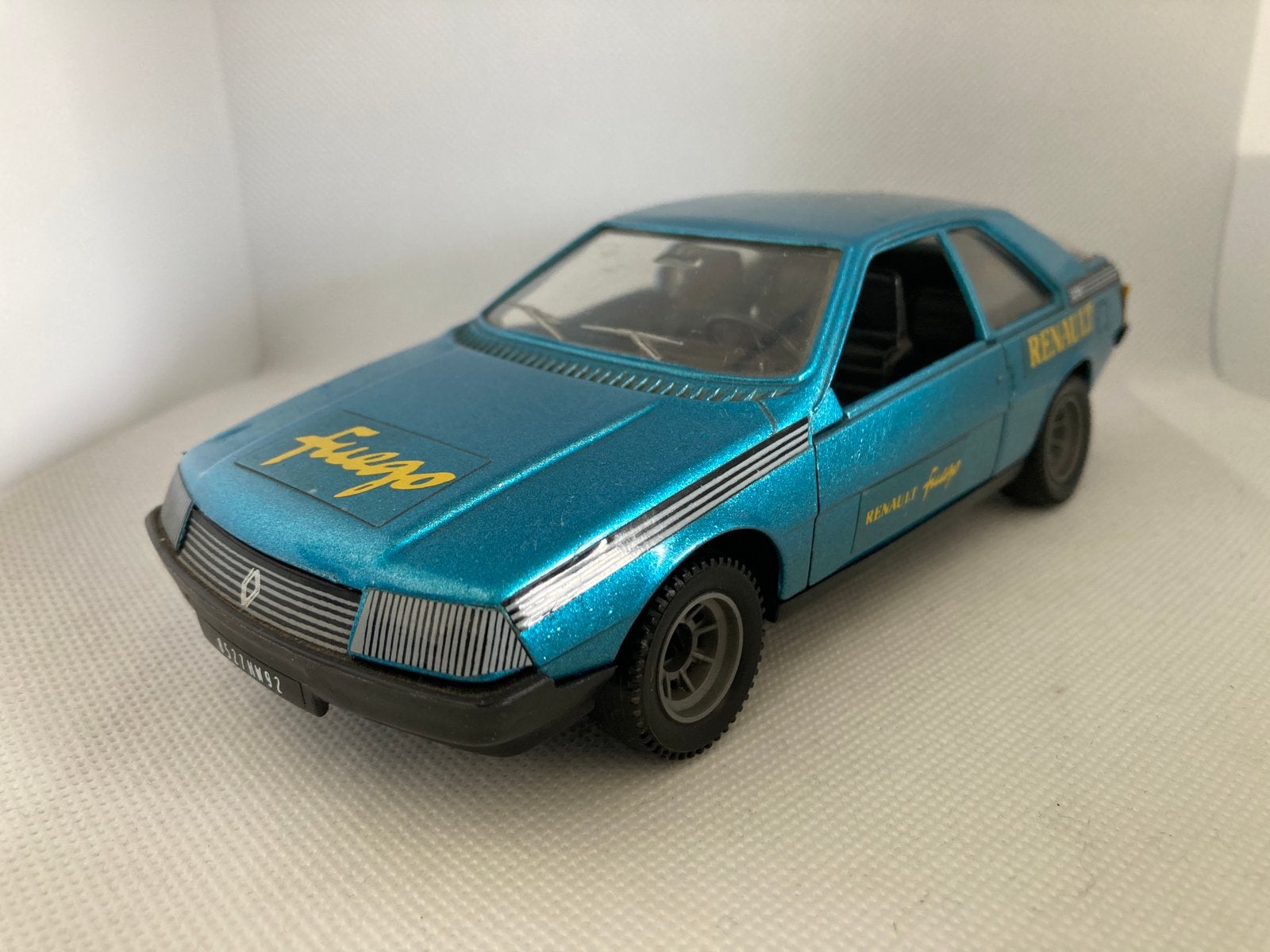 Renault Fuego 1981 Polistil, Ophalen of Verzenden, Zo goed als nieuw, Auto, Overige merken