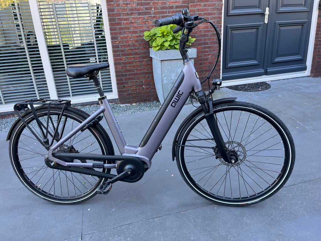 Damesfiets Qwic elektrische fiets , actieradius 150 km, Fietsen en Brommers, Fietsen | Dames | Damesfietsen, Ophalen of Verzenden