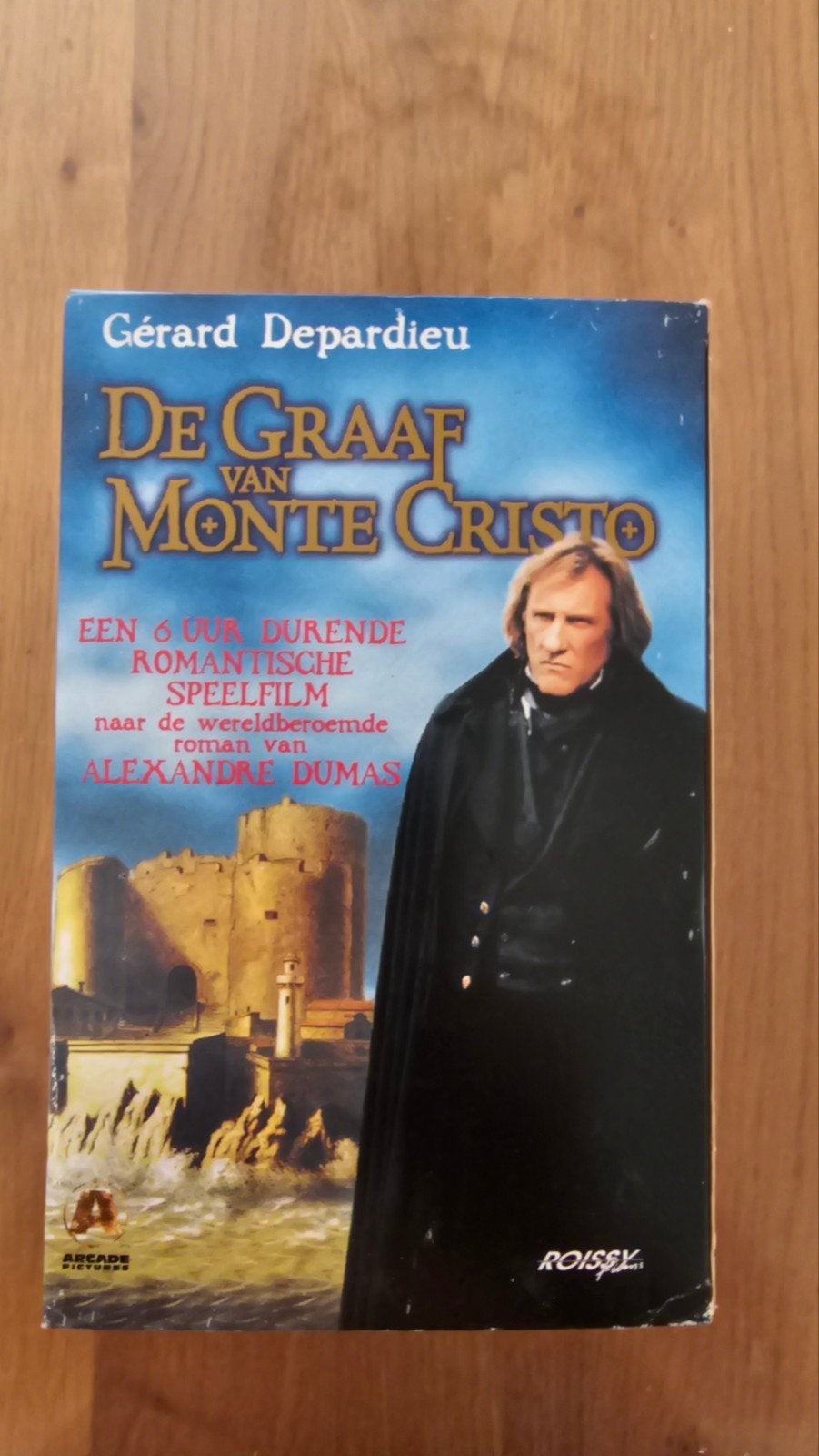 De Graaf van Monte Cristo VHS Boxset - Gérard Depardieu, Cd's en Dvd's, VHS | Film, Gebruikt, Drama, VHS, Boxset, Vanaf 12 jaar