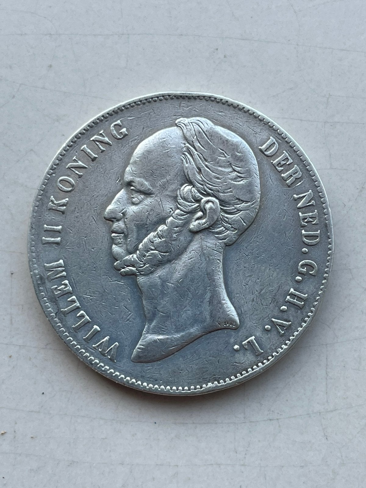 Rijksdaalder 1848, Verzenden, Zilver, Losse munt, 2½ gulden