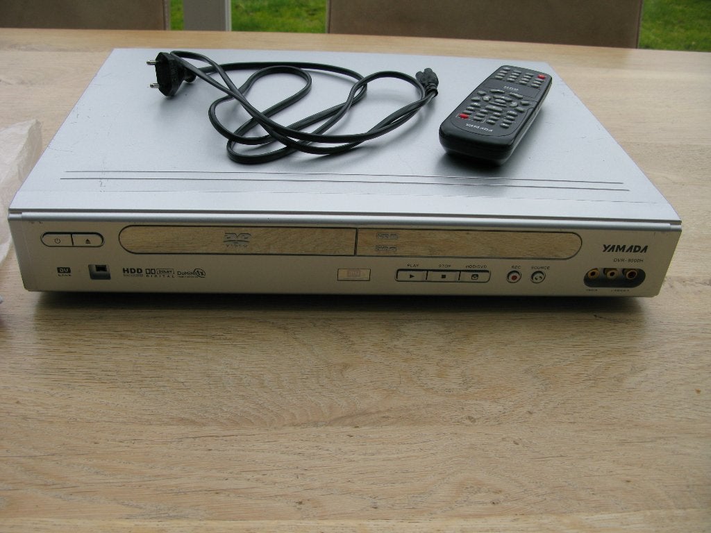 DVD Recorder Yamada DVR-9000H, Gebruikt, Met harddisk, Dvd-recorder, Ophalen