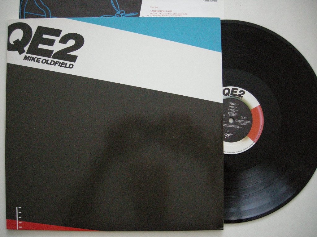 Mike Oldfield QE2- LP vinyl zgan, Ophalen, Zo goed als nieuw, 12 inch, LP
