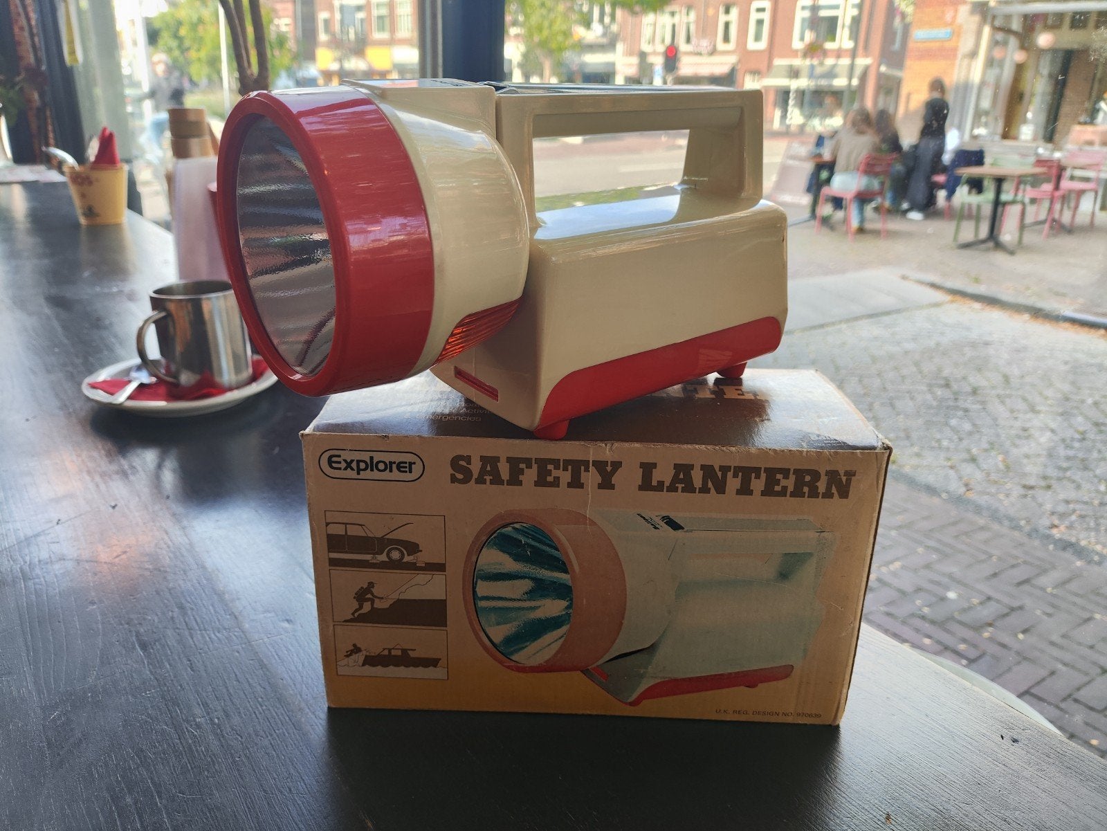 Explorer Safety Lantern uit de jaren '70 - Collectors Item, Ophalen of Verzenden
