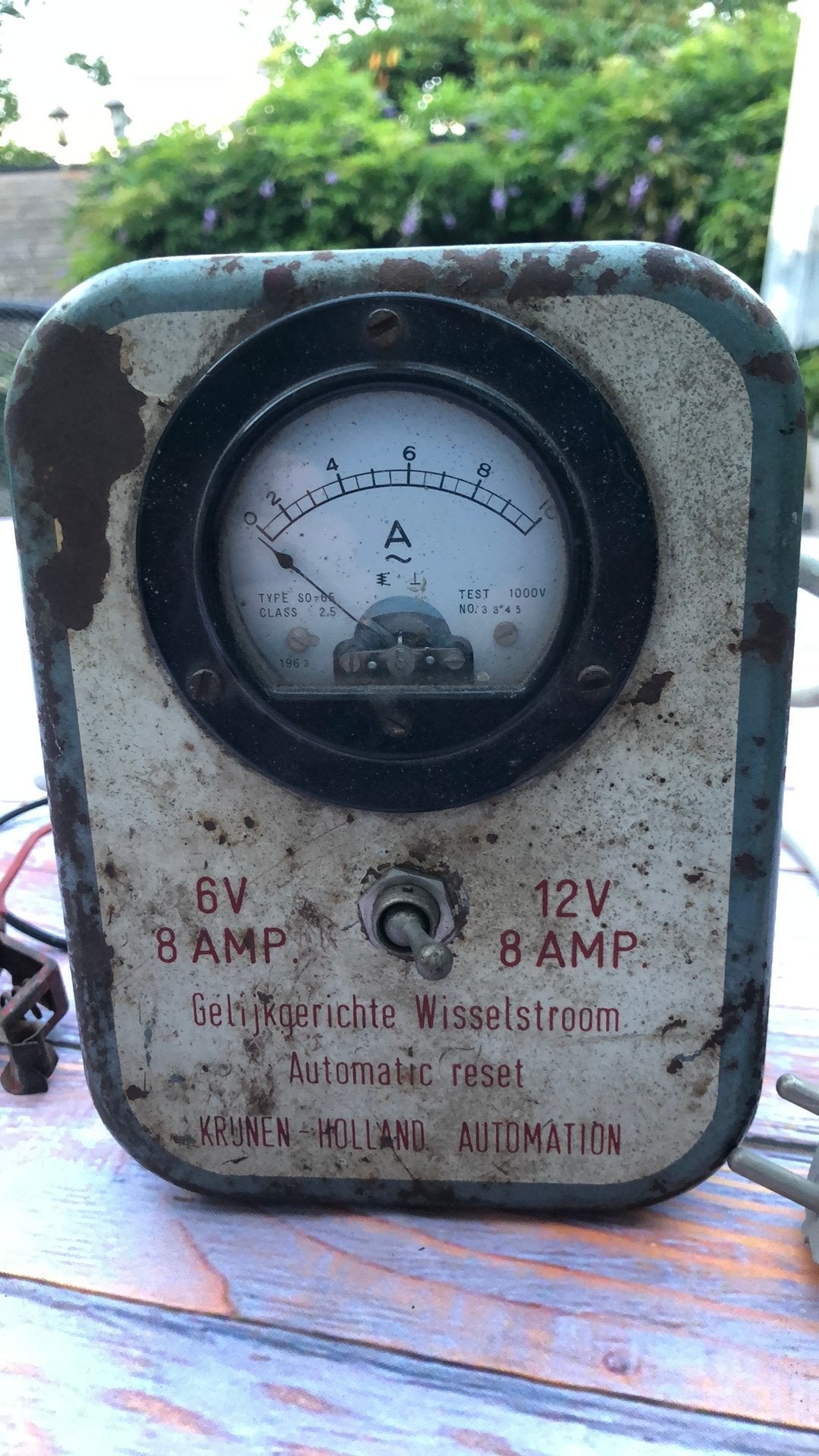 Gelijkrichter wisselstroom 6 & 12 V 8 AMP, Ophalen of Verzenden