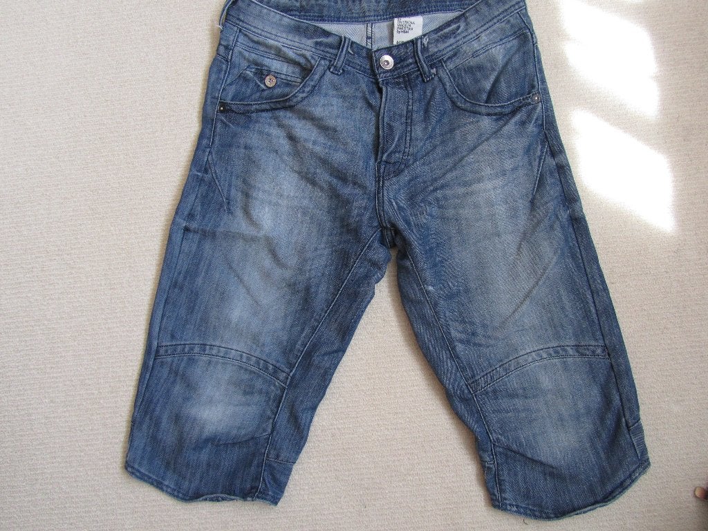 Denim short 29, Verzenden, Zo goed als nieuw, Blauw, W32 (confectie 46) of kleiner