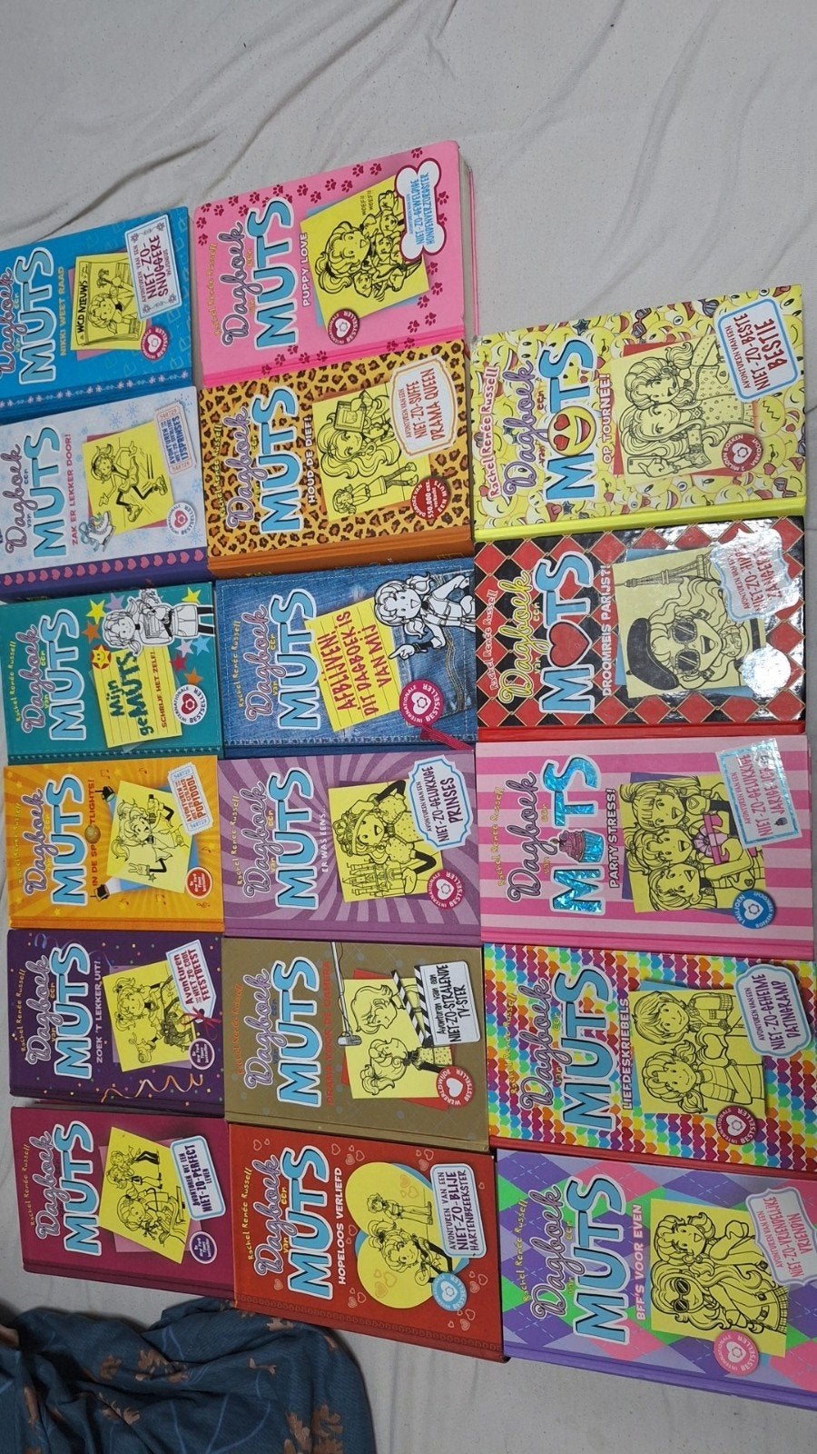 Dagboek van een muts boekenreeks - 15 delen, Boeken, Ophalen, Zo goed als nieuw, Rachel Renée Russell, Fictie