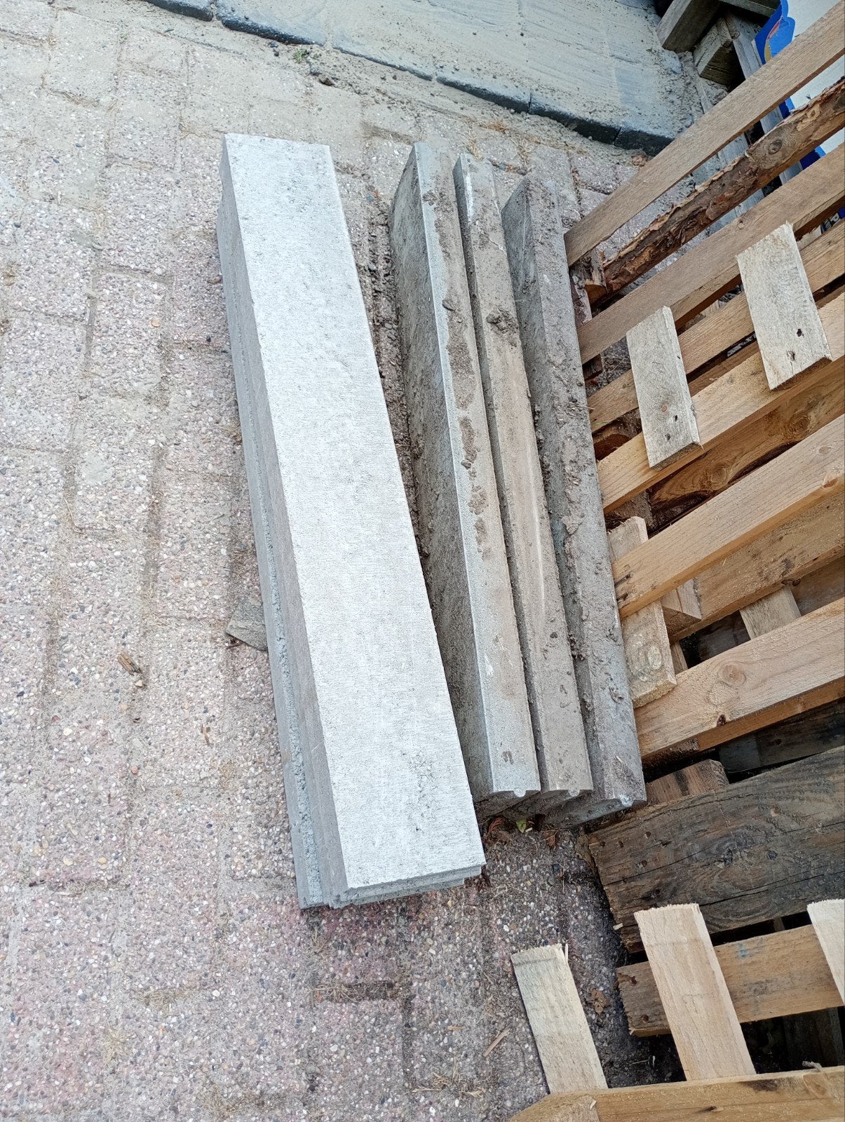 Opsluitbanden, Ophalen, Beton, Minder dan 5 m², Overige typen