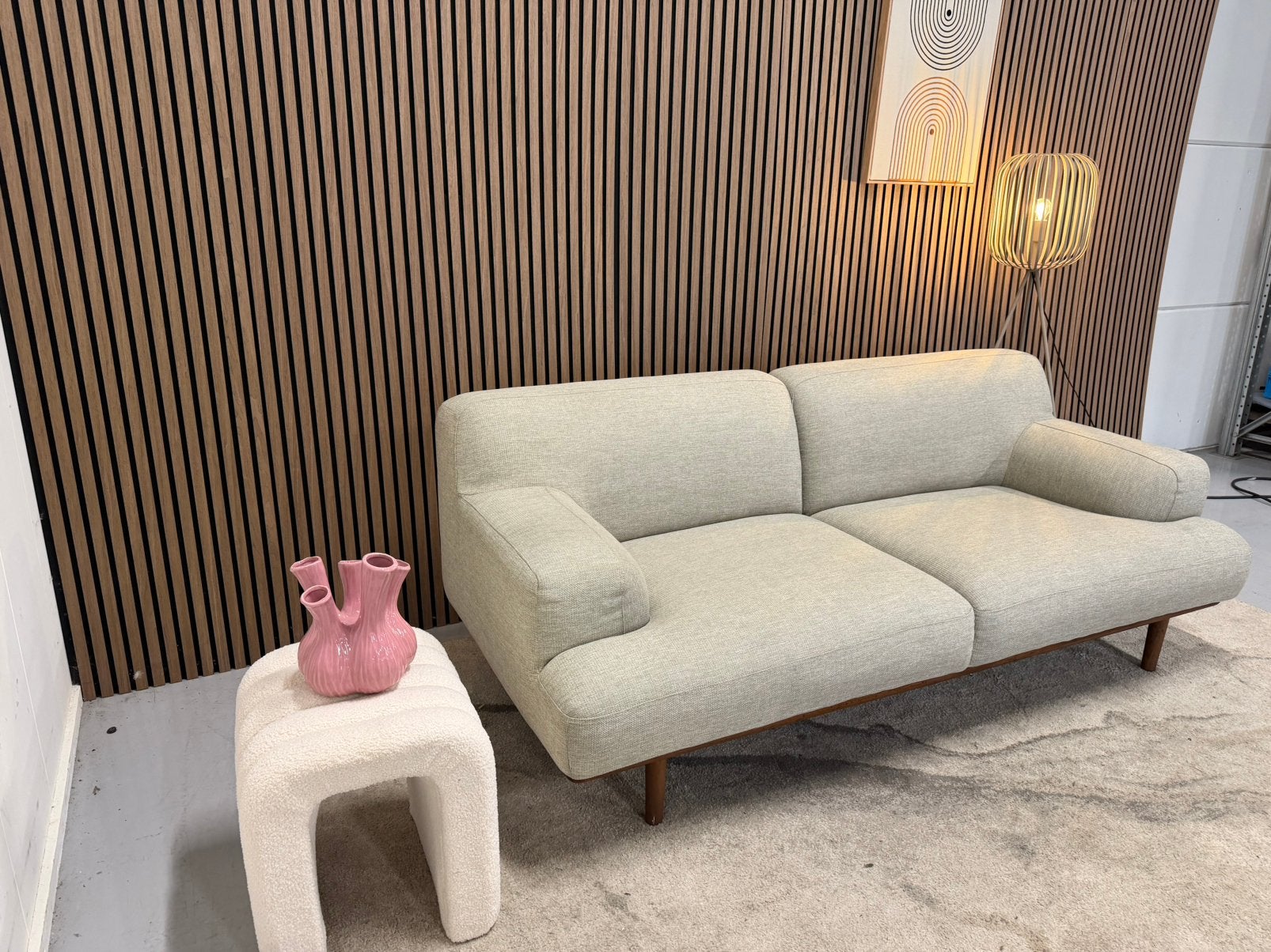 Bolia Madison - 2,5 Zits Bank Zand / Beige Zeer Nette Staat, Ophalen of Verzenden, Zo goed als nieuw, 75 tot 100 cm, 200 tot 250 cm