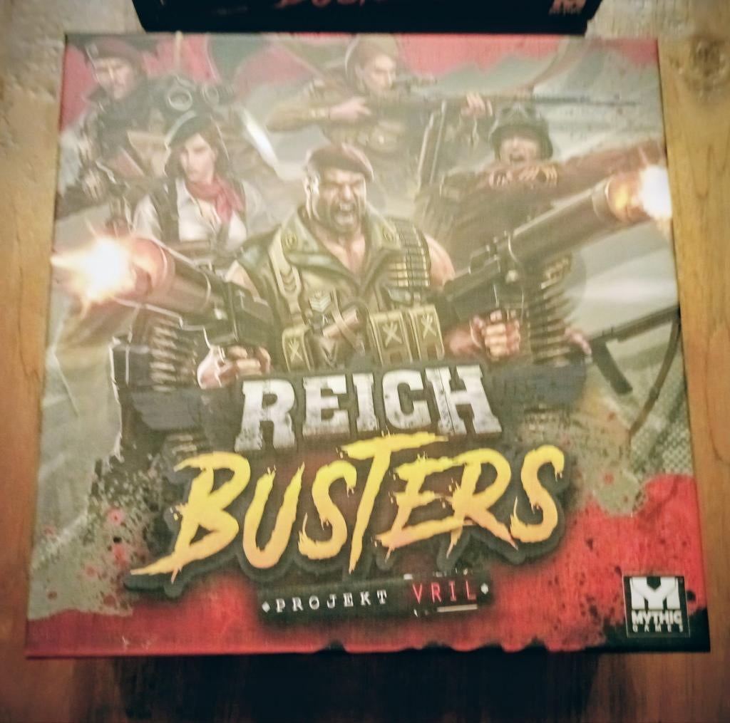 Reich Busters kickstarter, Drie of vier spelers, Ophalen of Verzenden, Zo goed als nieuw