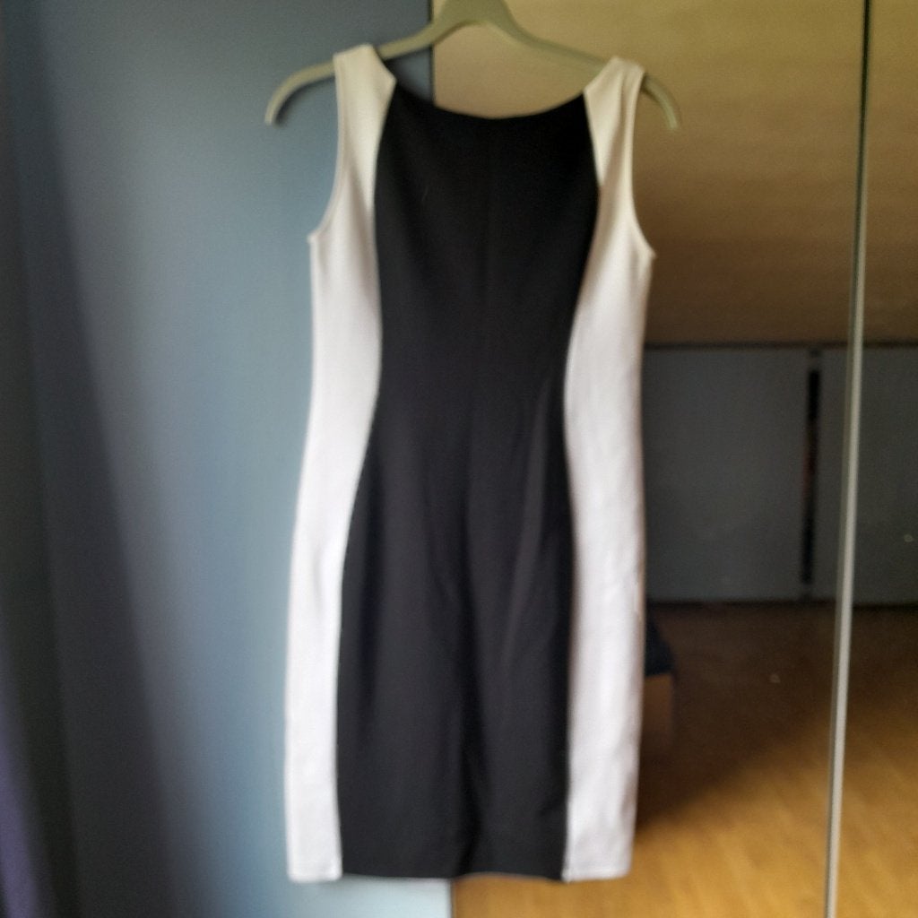 juffrouw jansen jurk zwart wit maat L valt als M, Kleding | Dames, Maat 38/40 (M), Zwart, Ophalen of Verzenden, Zo goed als nieuw