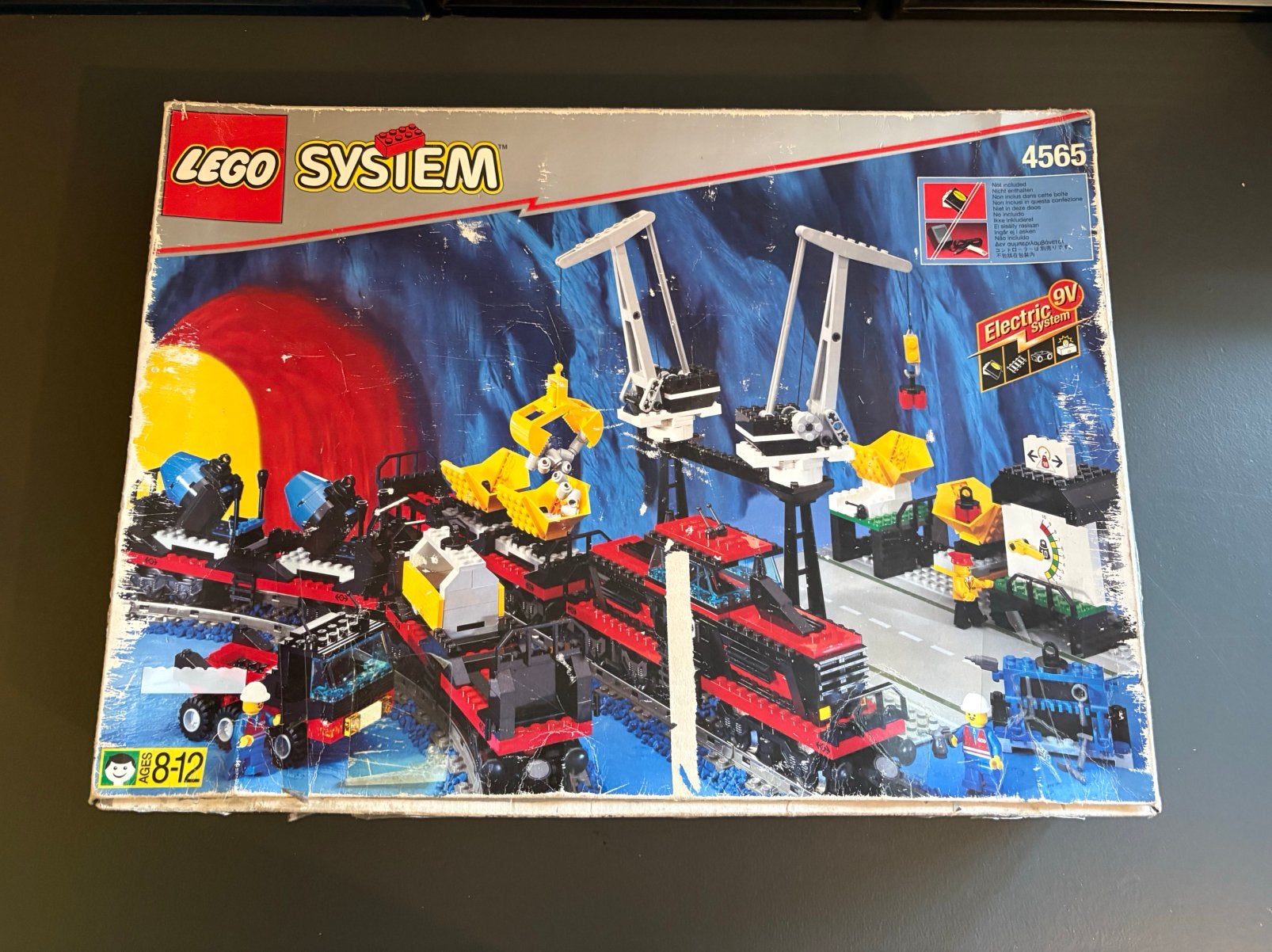 Alleen de doos geen lego 9v trein set 4565, Lego, Lego, Verzenden, Zo goed als nieuw