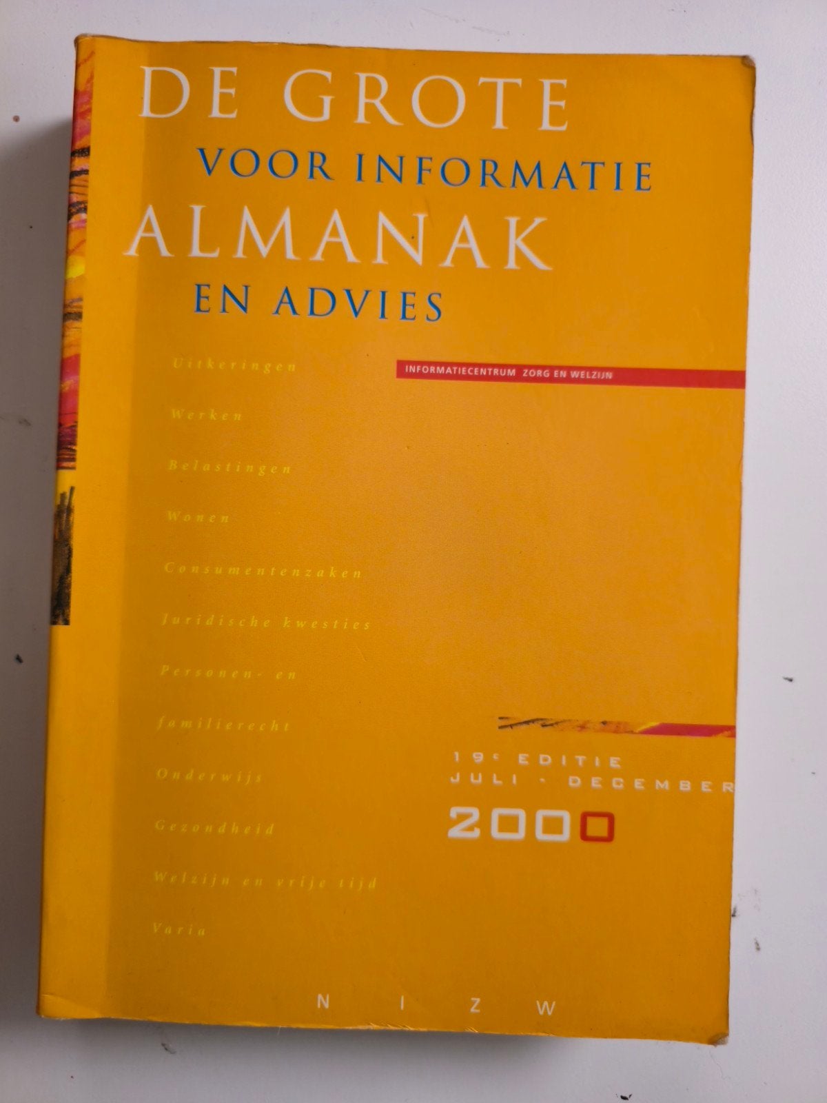 De grote almanak voor informatie en advies, Ophalen of Verzenden, Beta, Zo goed als nieuw