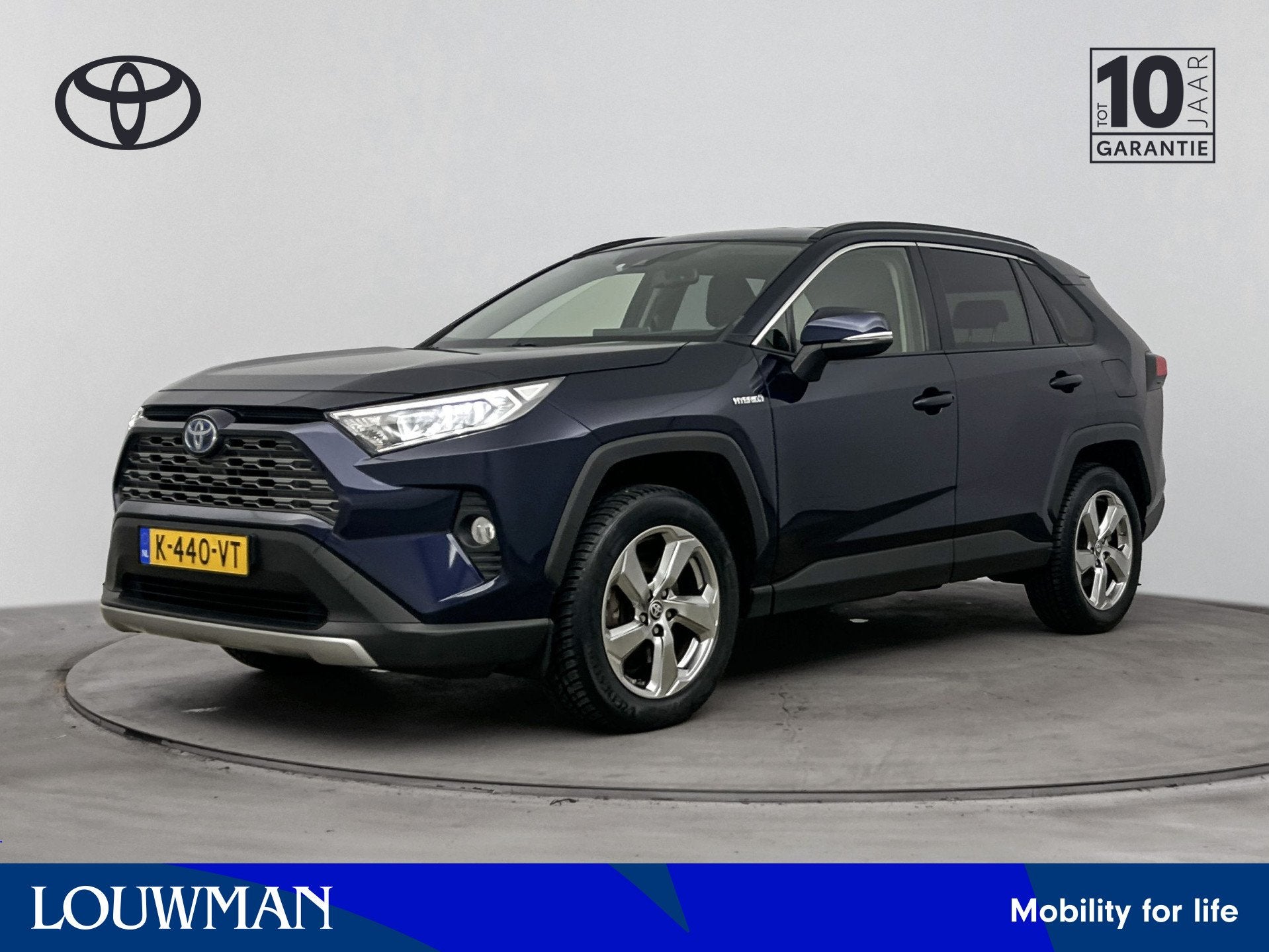 Toyota RAV4 2.5 Hybrid Dynamic | Navigatie | Elek. Kofferkle, 12 maanden, Stof, Gebruikt, 4 cilinders