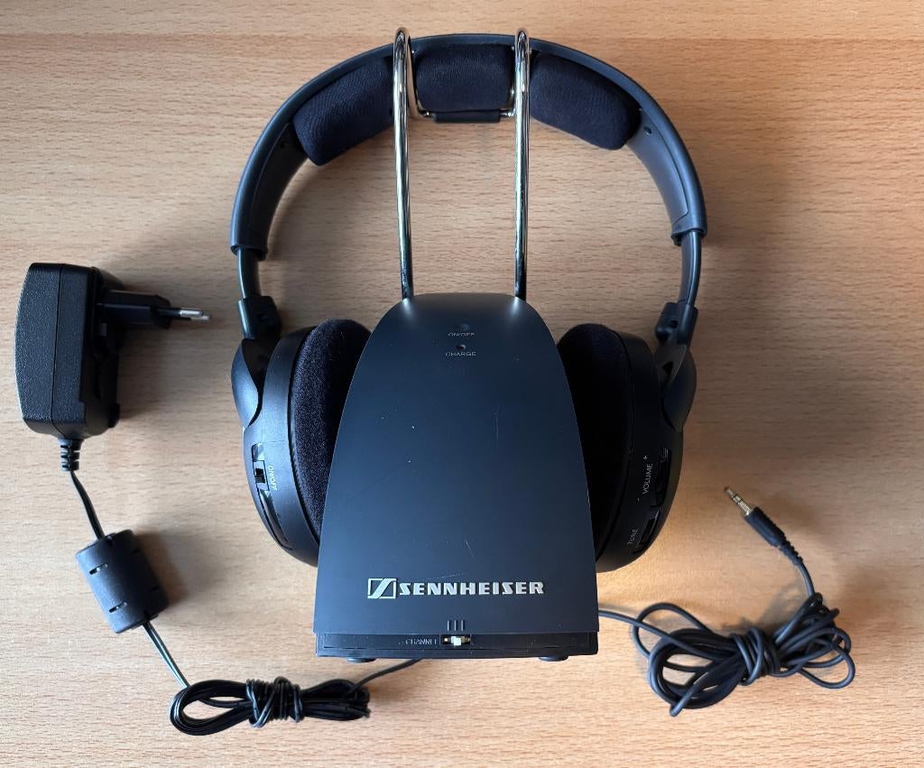 Sennheiser HDR 118 Draadloze Koptelefoon, Gebruikt, Sennheiser, Draadloos, Op oor (supra aural)