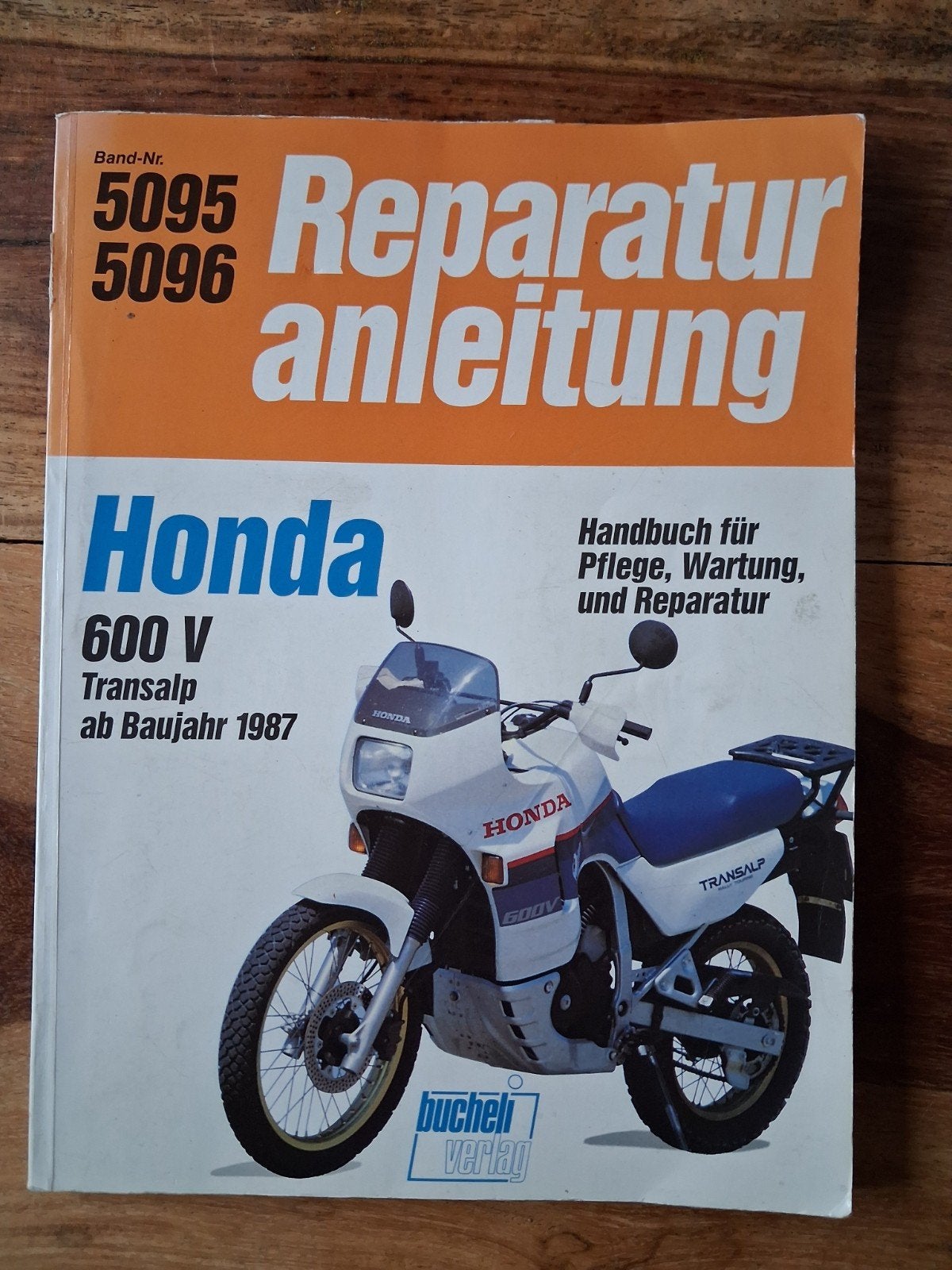 Honda Transalp 600V Reparaturanleitung (vanaf 1987), Motoren, Ophalen of Verzenden, Honda
