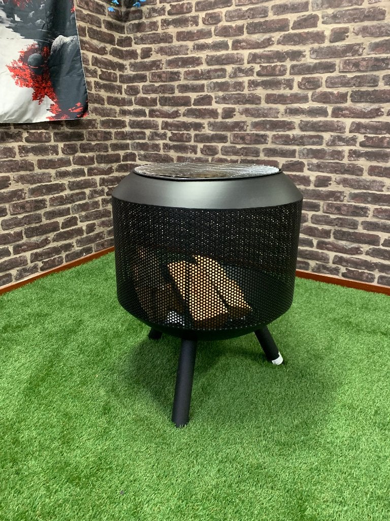 Trommelpot fire pit, Ophalen, Nieuw, Vuurkorf