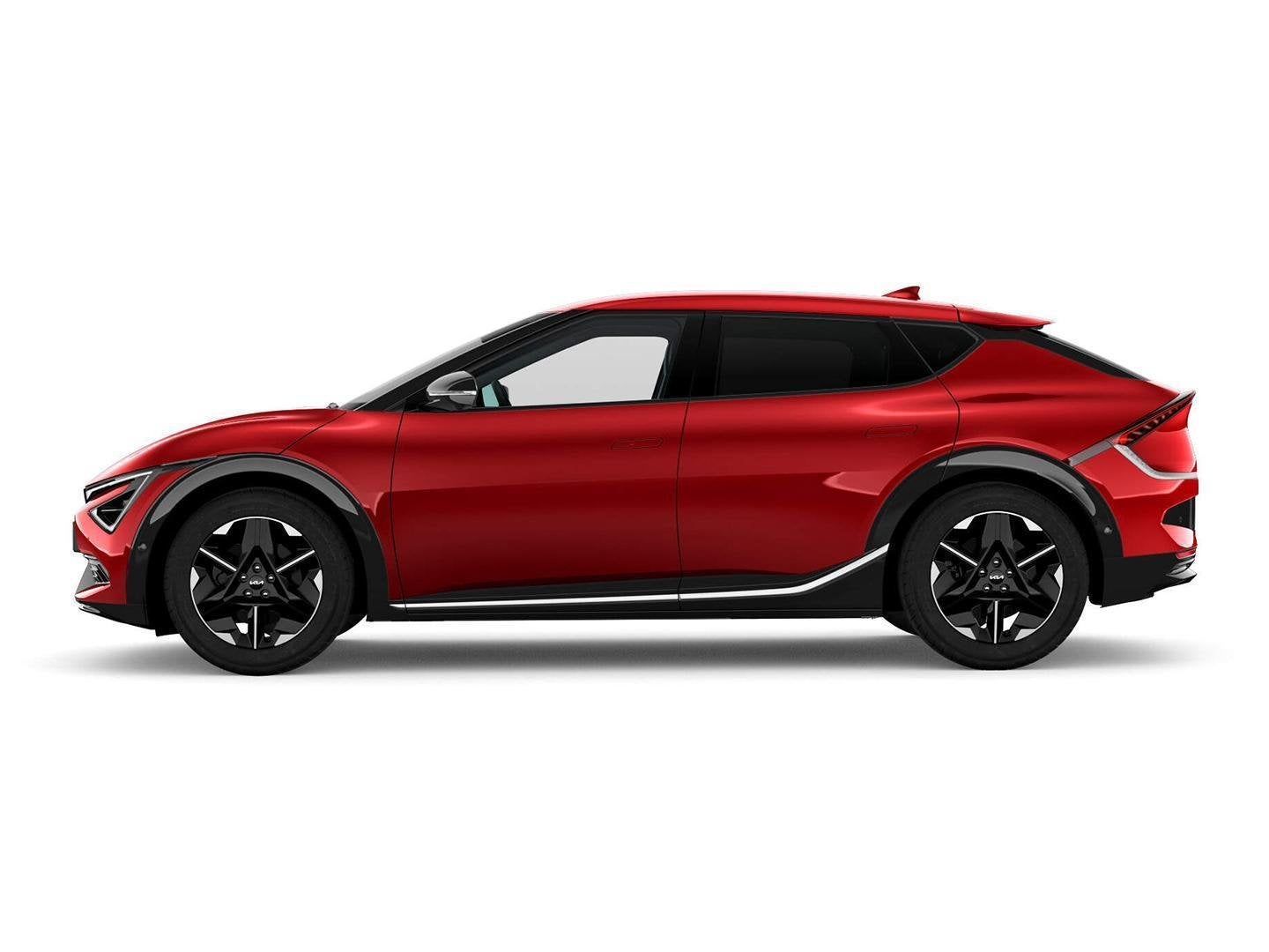 Kia EV6 Light Edition 63 kWh €42.995,- RIJKLAAR! Ruim €2, Auto's, Automaat, Achterwielaandrijving, 30 min, Leder en Stof