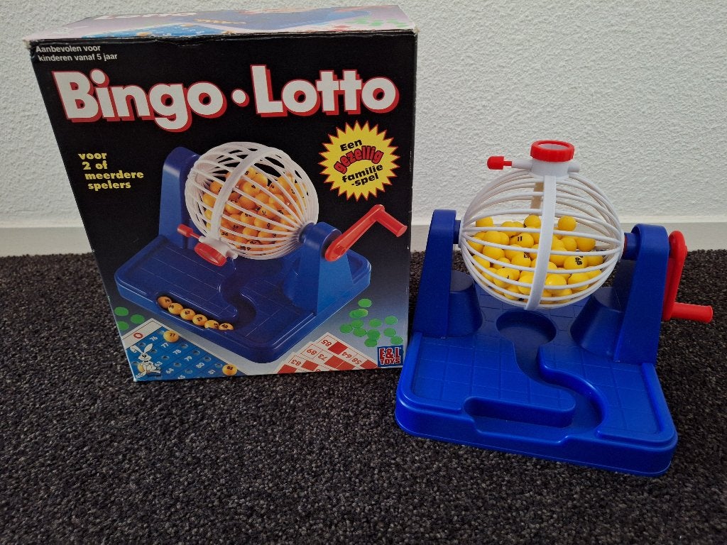 Bingo, Drie of vier spelers, Ophalen, Gebruikt