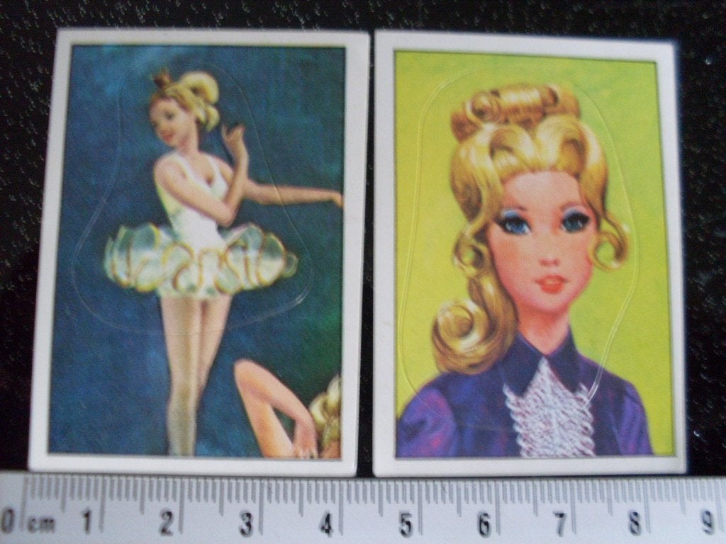 2x panini sticker barbie nr 165 en 211, Verzamelen, Verzenden, Zo goed als nieuw, Merk