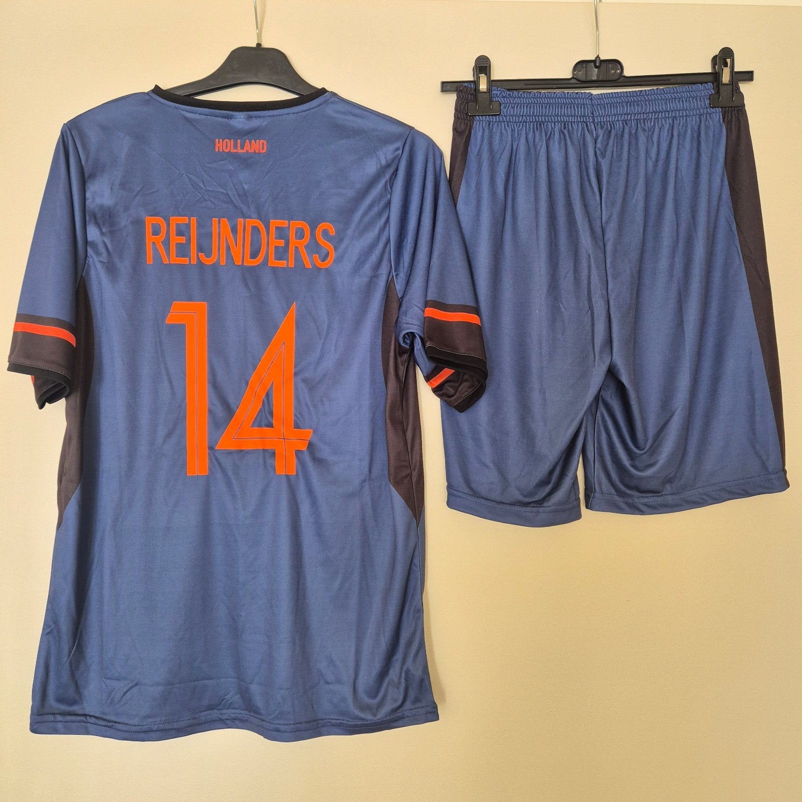 Nederlands Elftal Voetbaltenue Uit WK 2026 - Reijnders 14, Onbekend, Blauw, Nieuw, Ophalen of Verzenden