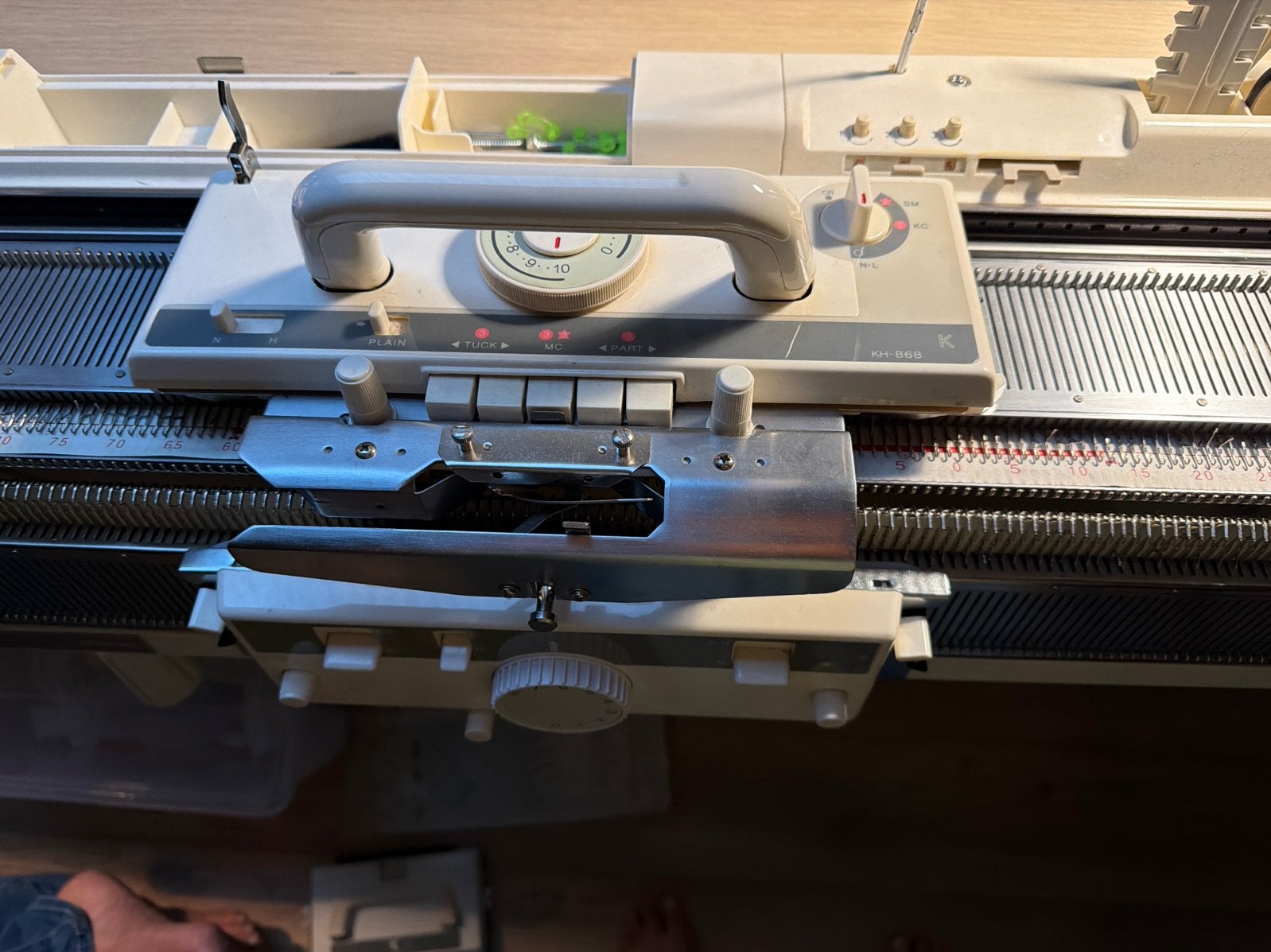 Brother KH-868 Breimachine + Kantslede + KR-850 Dubbelbed, Ophalen, Gebruikt, Overige typen