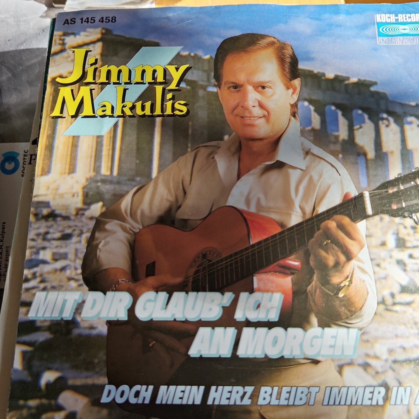 Jimmy Makulis - Mit Dir Glaub' Ich An Morgen Single, Cd's en Dvd's, Ophalen of Verzenden, Gebruikt, 7 inch