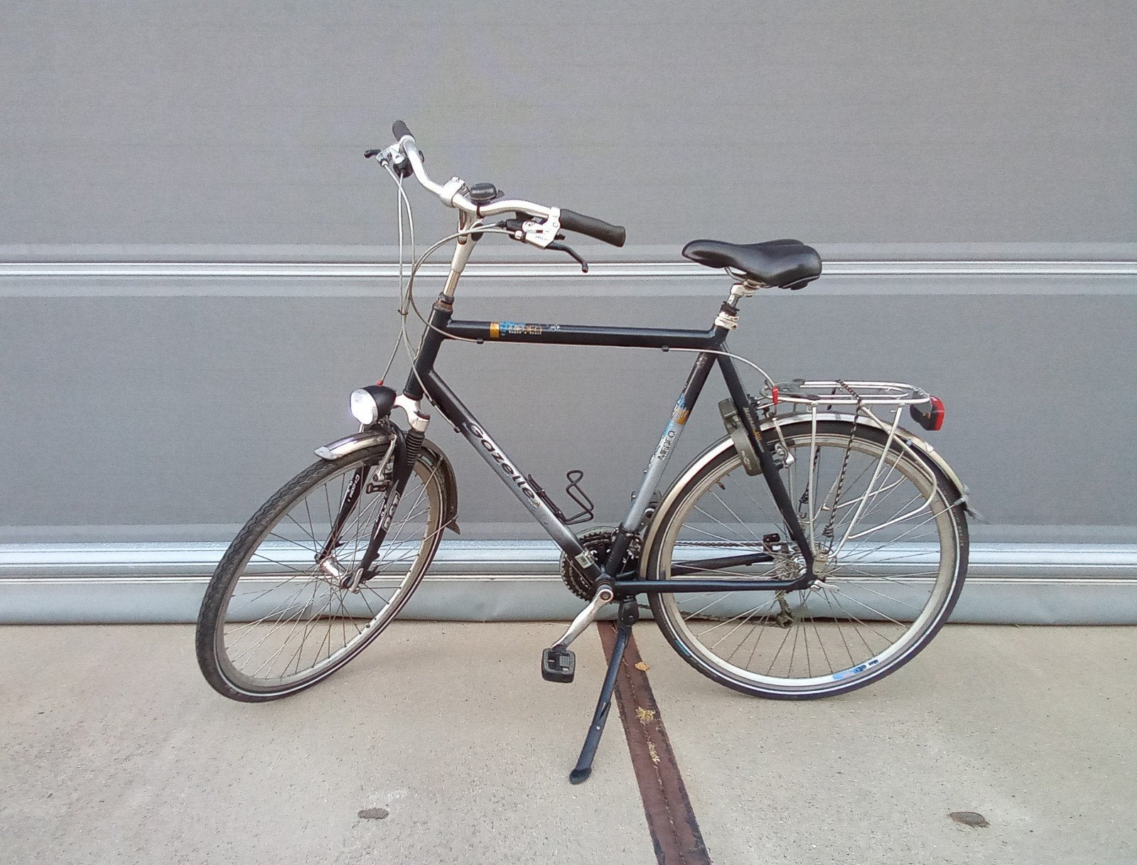Gazelle medeo 65 cm frameh. fiets, Ophalen, Gebruikt, Velgrem, Versnellingen