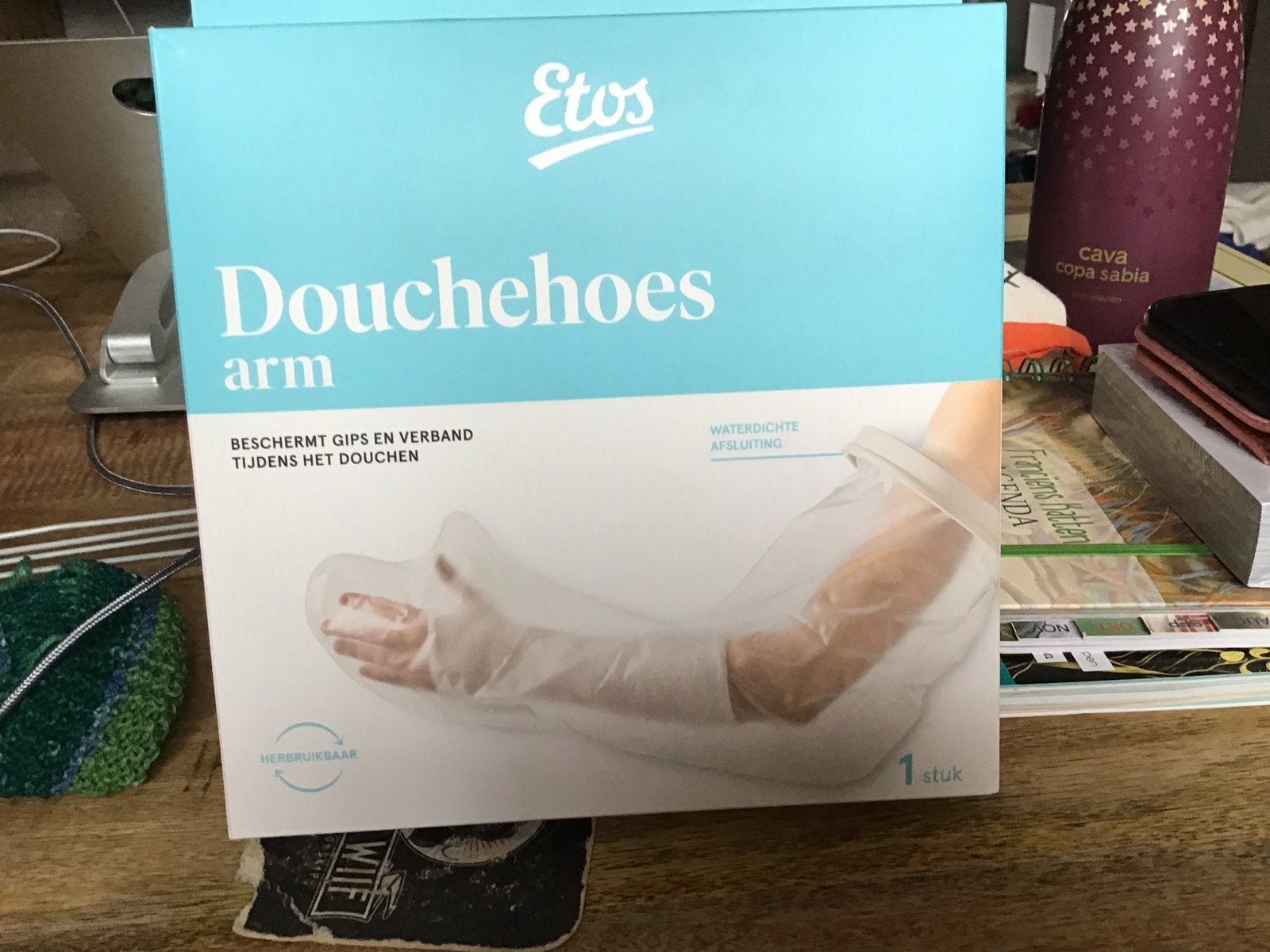 Douchehies voor arm, Ophalen of Verzenden, Zo goed als nieuw