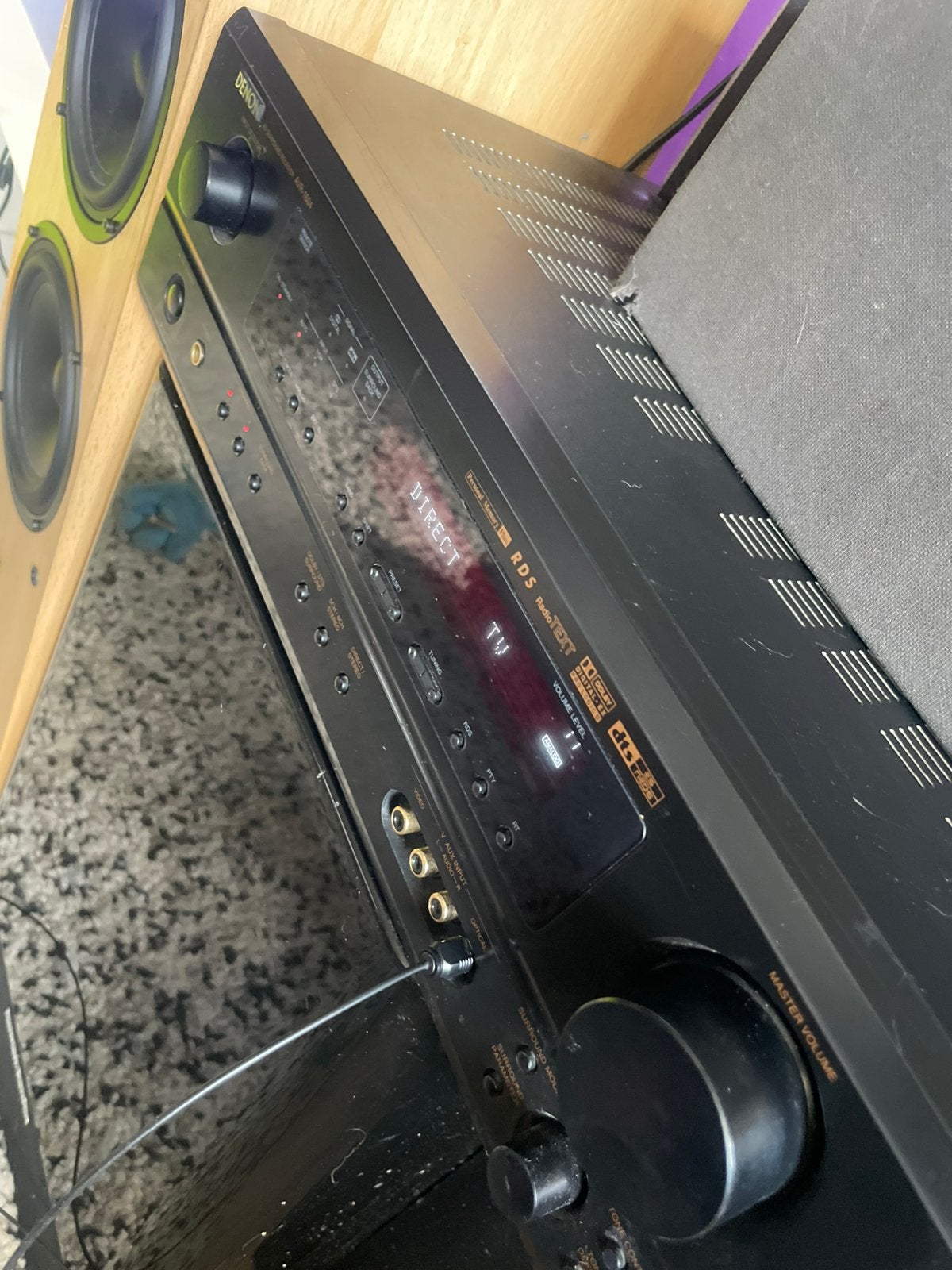 6.1 versterker denon !, Ophalen, Zo goed als nieuw, 120 watt of meer, Denon