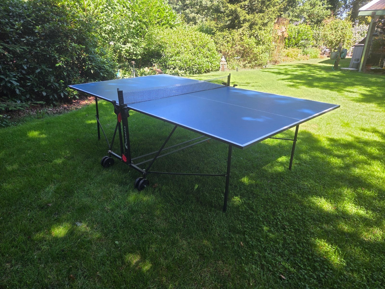Sponeeta Tafeltennistafel - Inklapbaar & Verrijdbaar, Ophalen, Gebruikt, Tafel Outdoor, Verrijdbaar