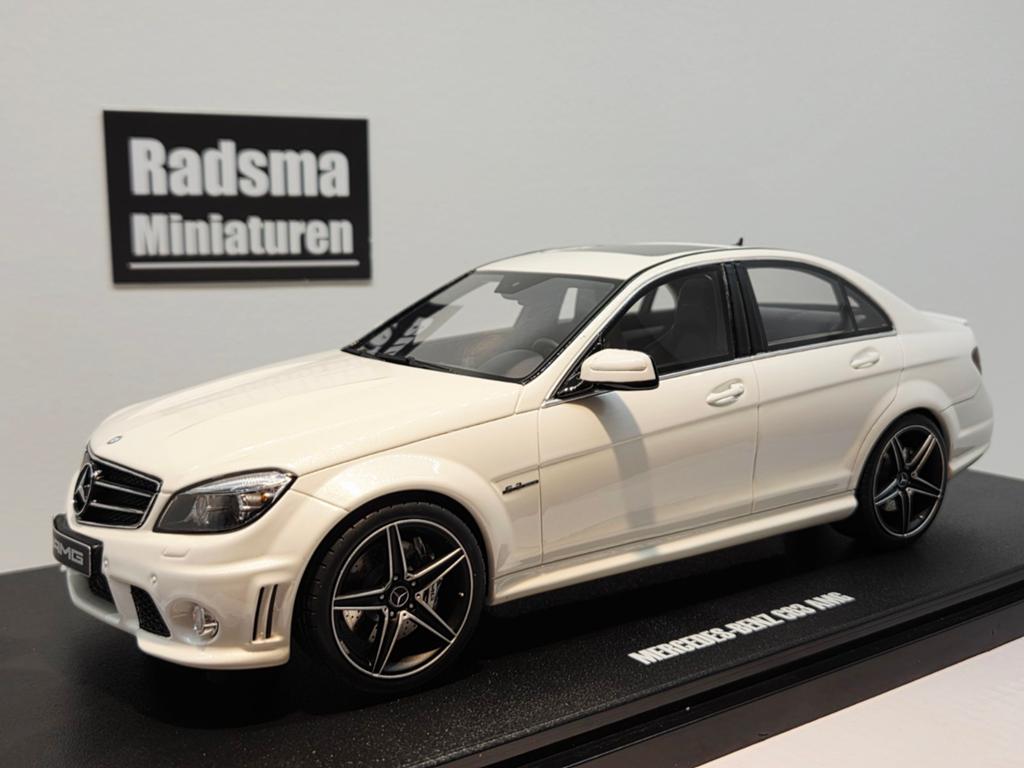 Mercedes-Benz C-Klasse C63 W204 1:18 GT-SPIRIT, Overige merken, Auto, Nieuw, Ophalen of Verzenden