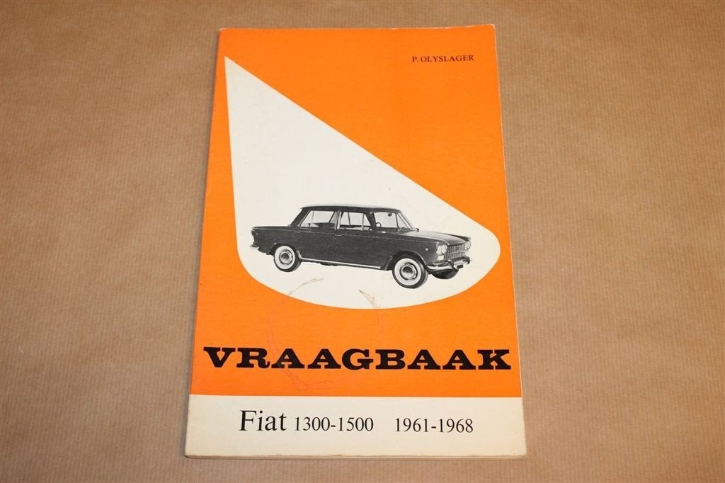 Vraagbaak Fiat 1300/1500 — Autohandleiding 1961-1968, Ophalen of Verzenden
