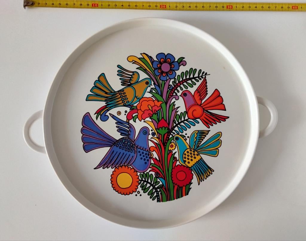 Acapulco Villeroy & Boch serveerschaal rond 36 cm, Ophalen, Overige stijlen, Porselein, Schaal of Schalen