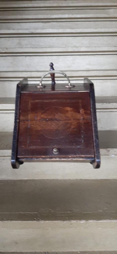 Antieke kolenbak met schep. WD-18., Antiek en Kunst, Ophalen of Verzenden