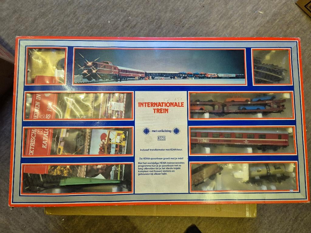 Vintage modellen treinset 1967-1983, Hobby en Vrije tijd, Modeltreinen | H0, Ophalen, Gelijkstroom, Lima, Gebruikt